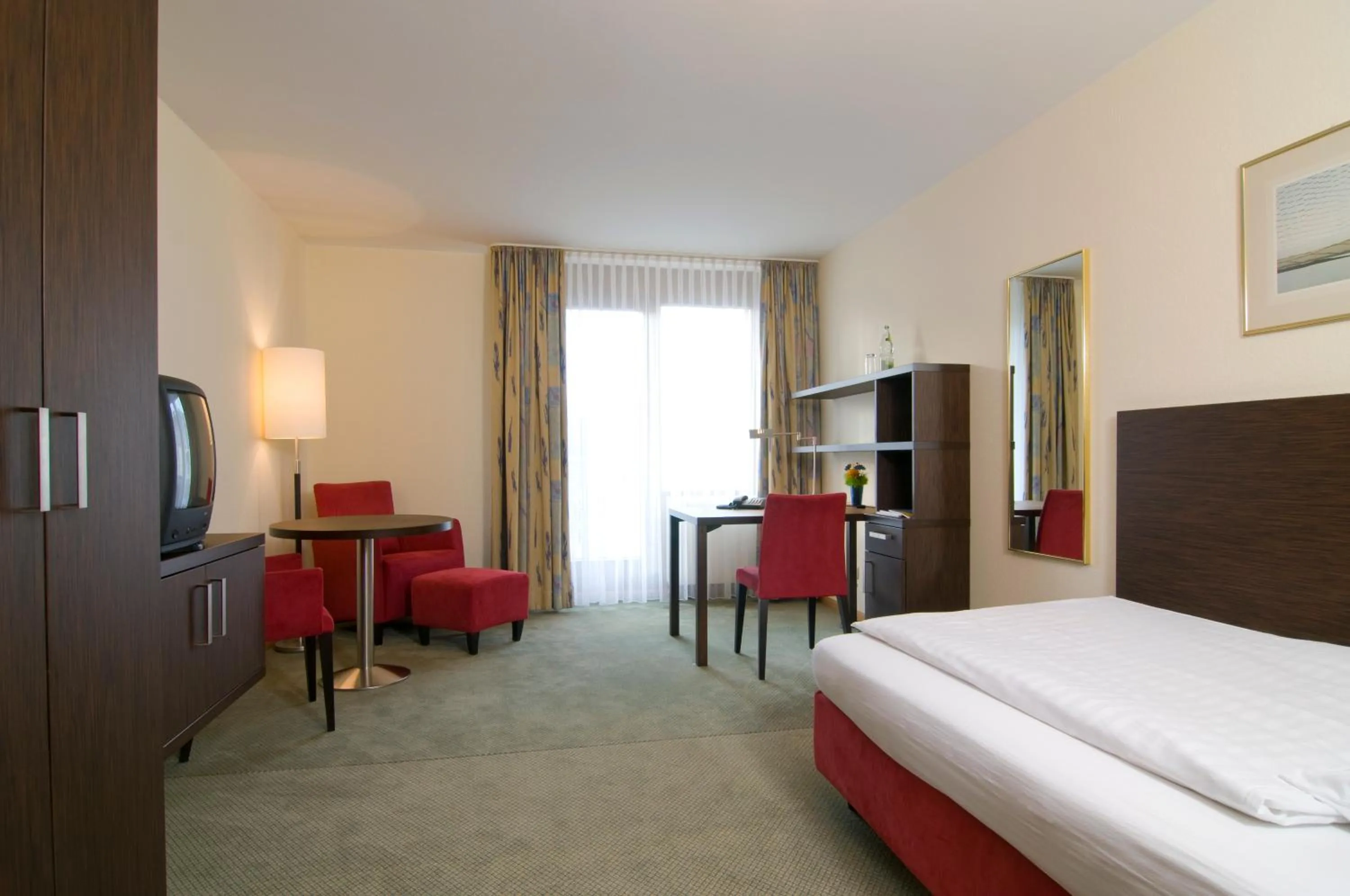 Bed in Hotel Gästehaus Forum am Westkreuz