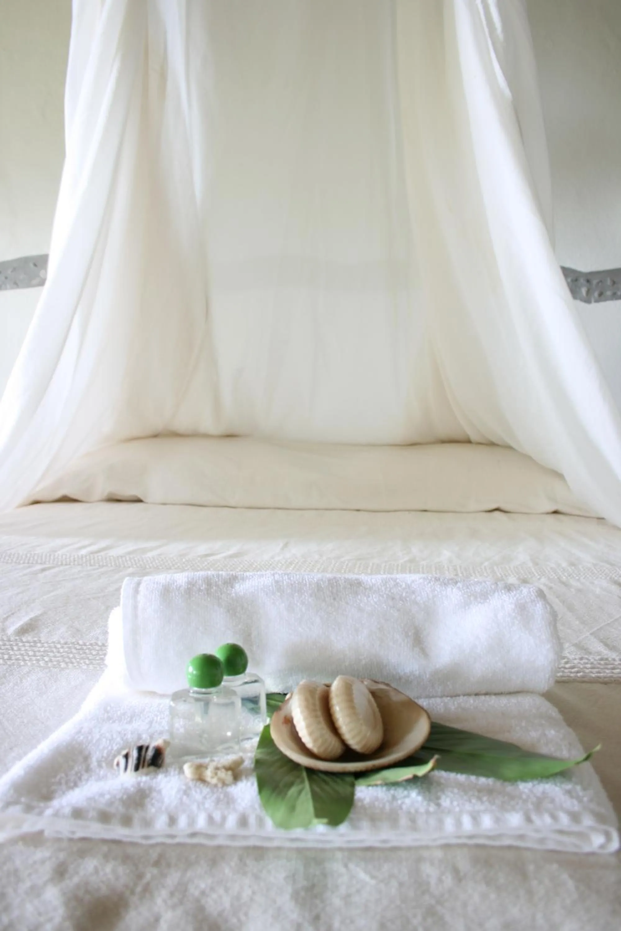 Bed in Cabañas Biuzaa