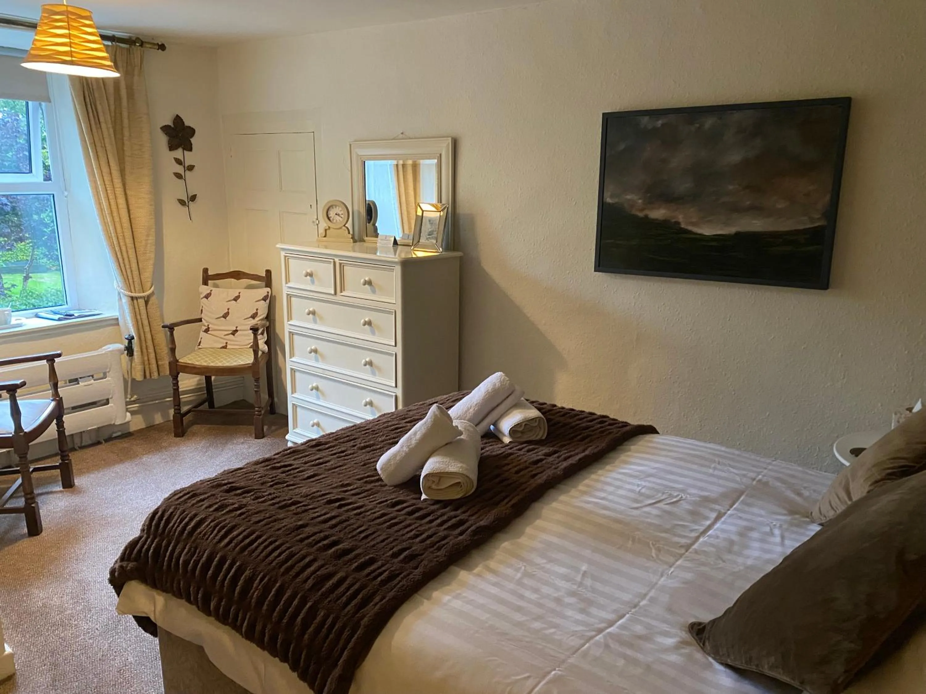 Bed in The Bridge Inn