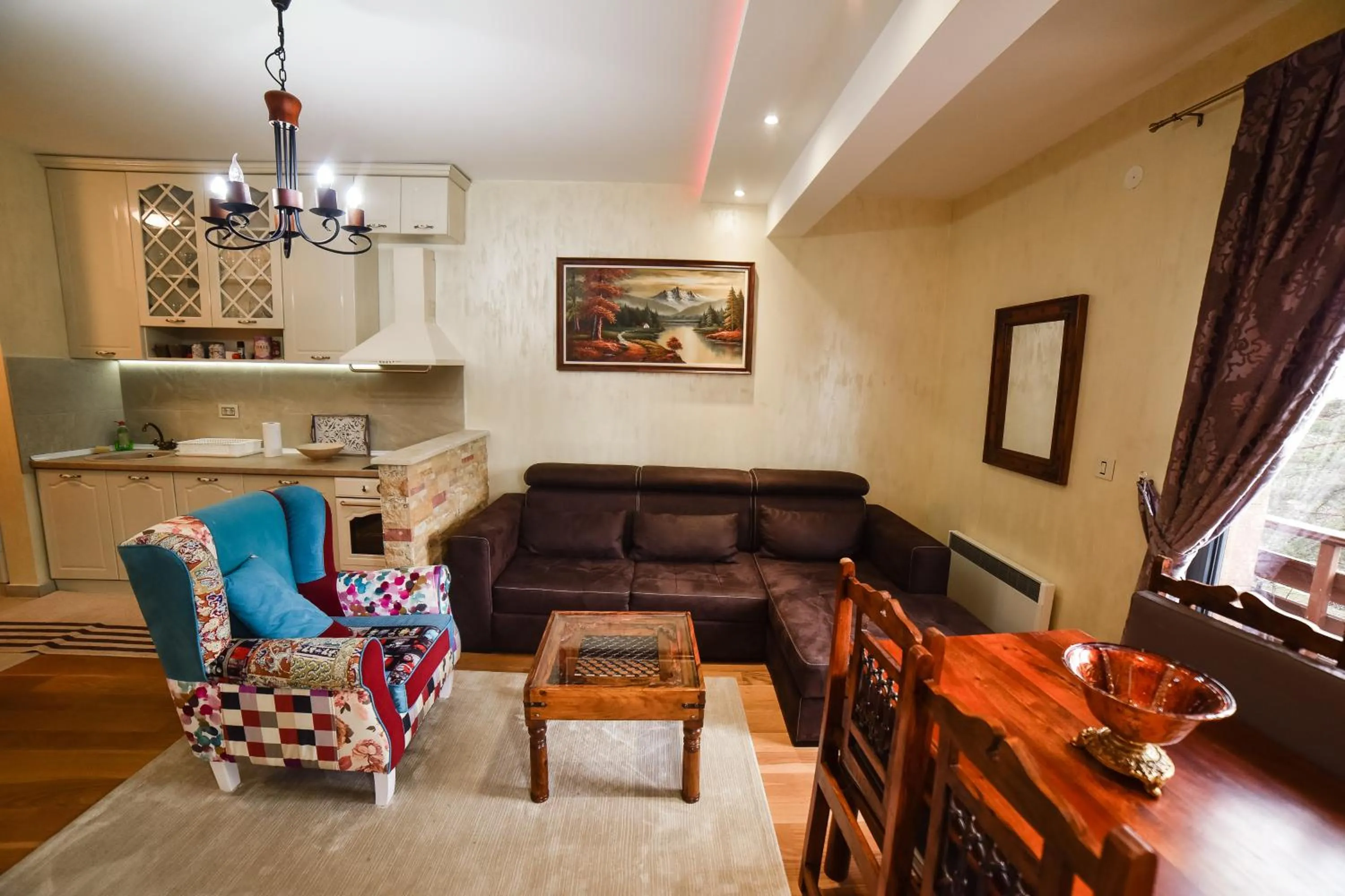 Kitchen or kitchenette in Balkan Hill Zlatibor