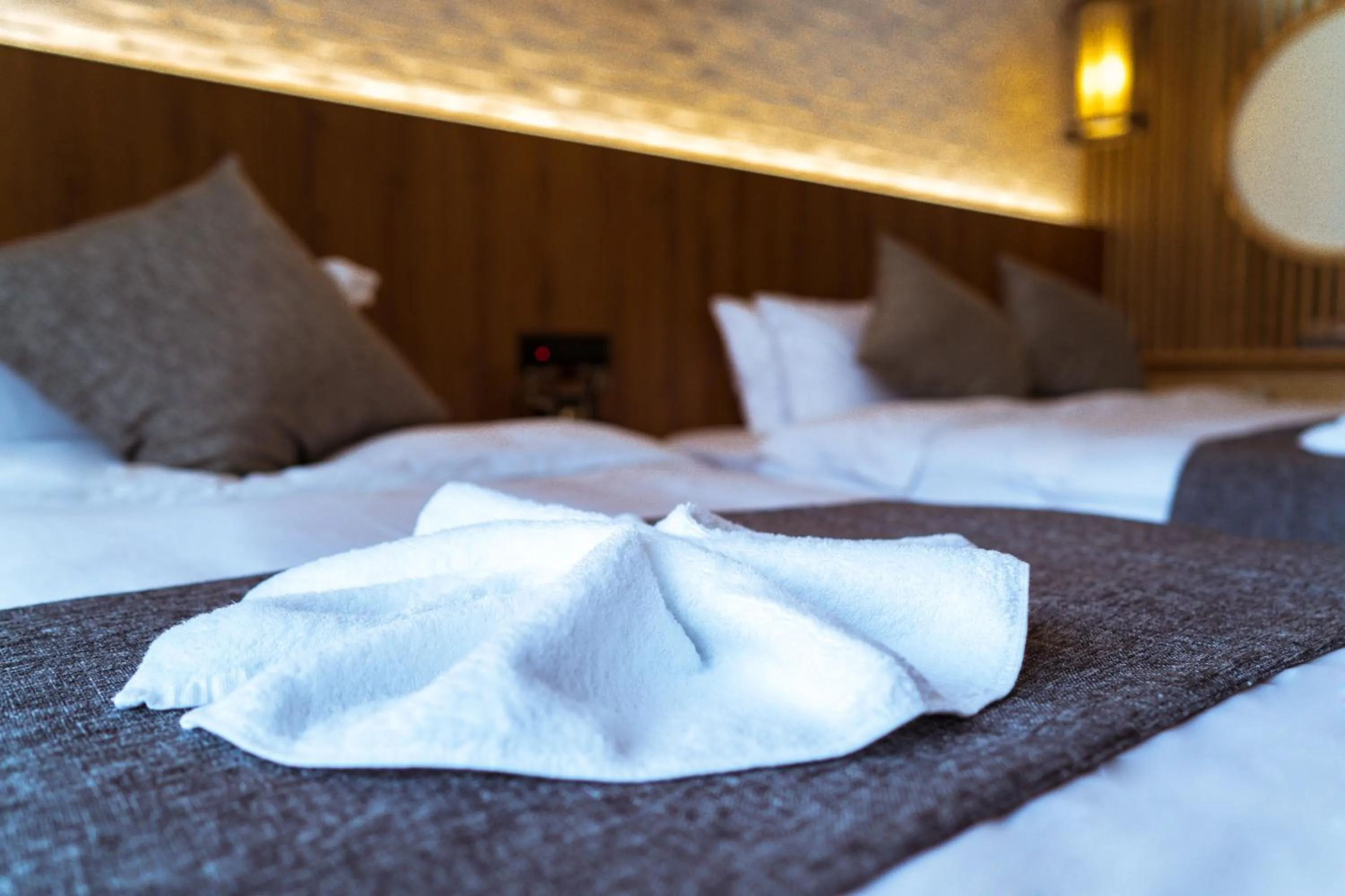 Bed in Lin Yin Art Hotel Shanghai（Pudong airport）