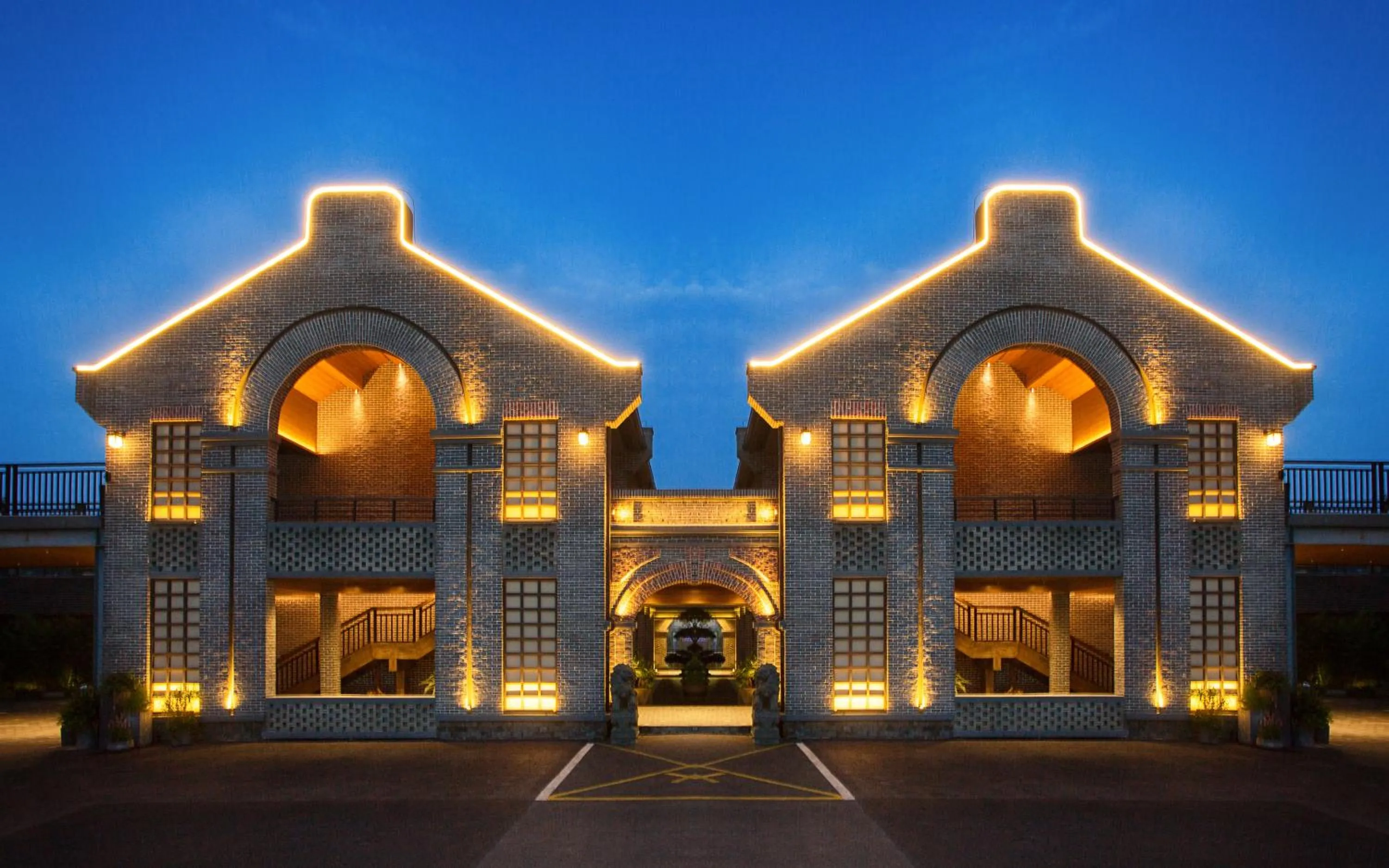 Property building in Lin Yin Art Hotel Shanghai（Pudong airport）