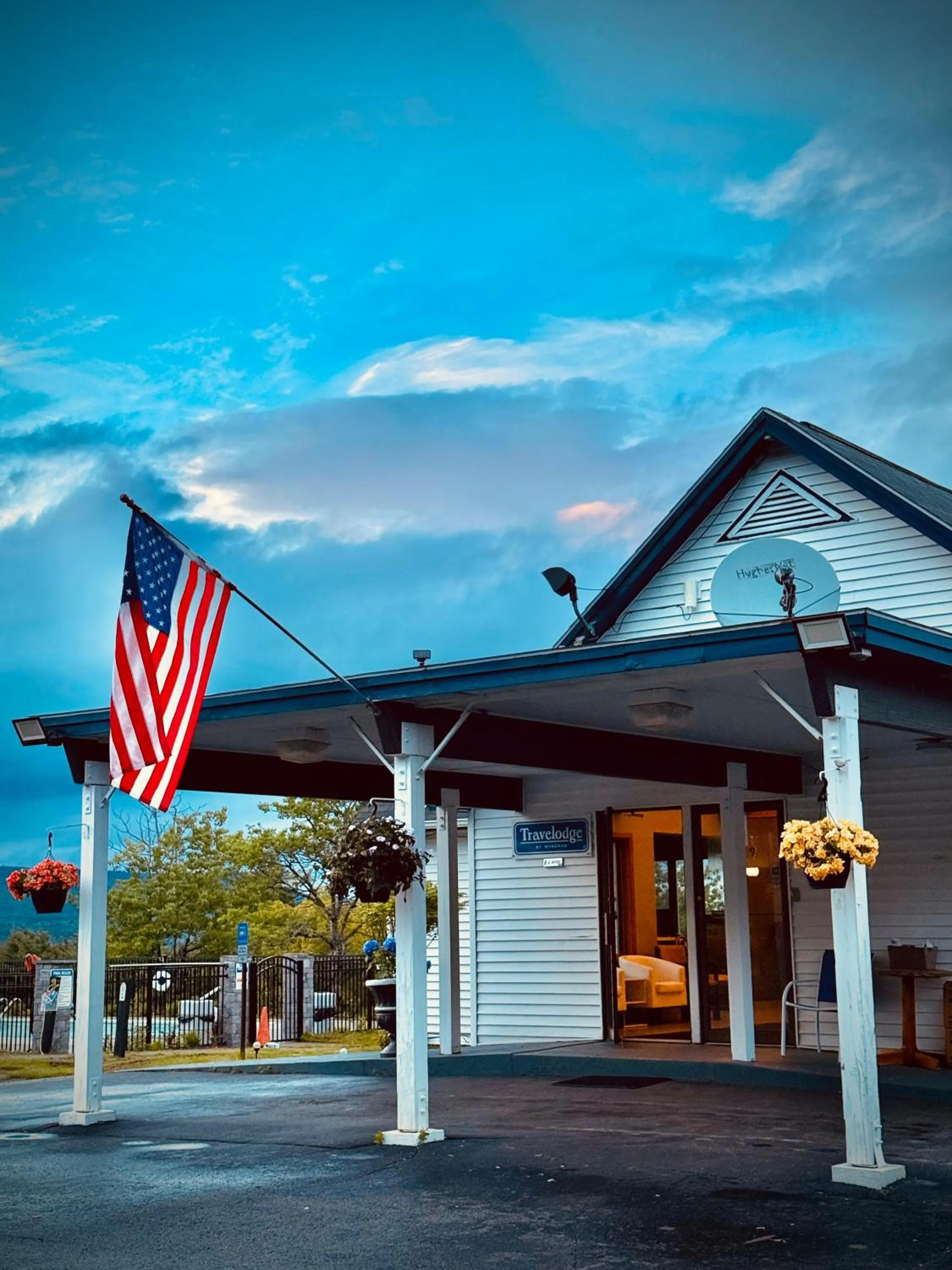 Property building in Travelodge by Wyndham Lake George NY