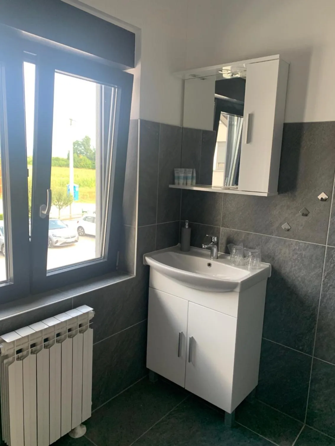 Bathroom in Filipovic rent a car & apartments