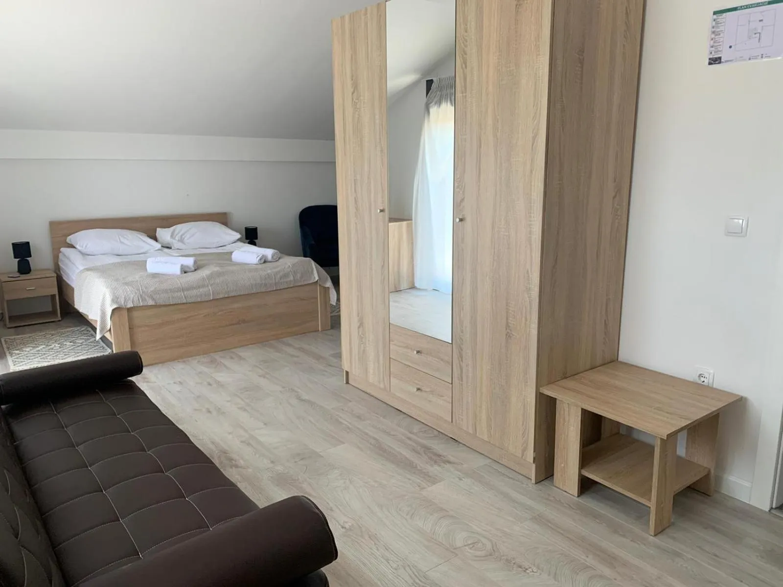 Bed in Filipovic rent a car & apartments