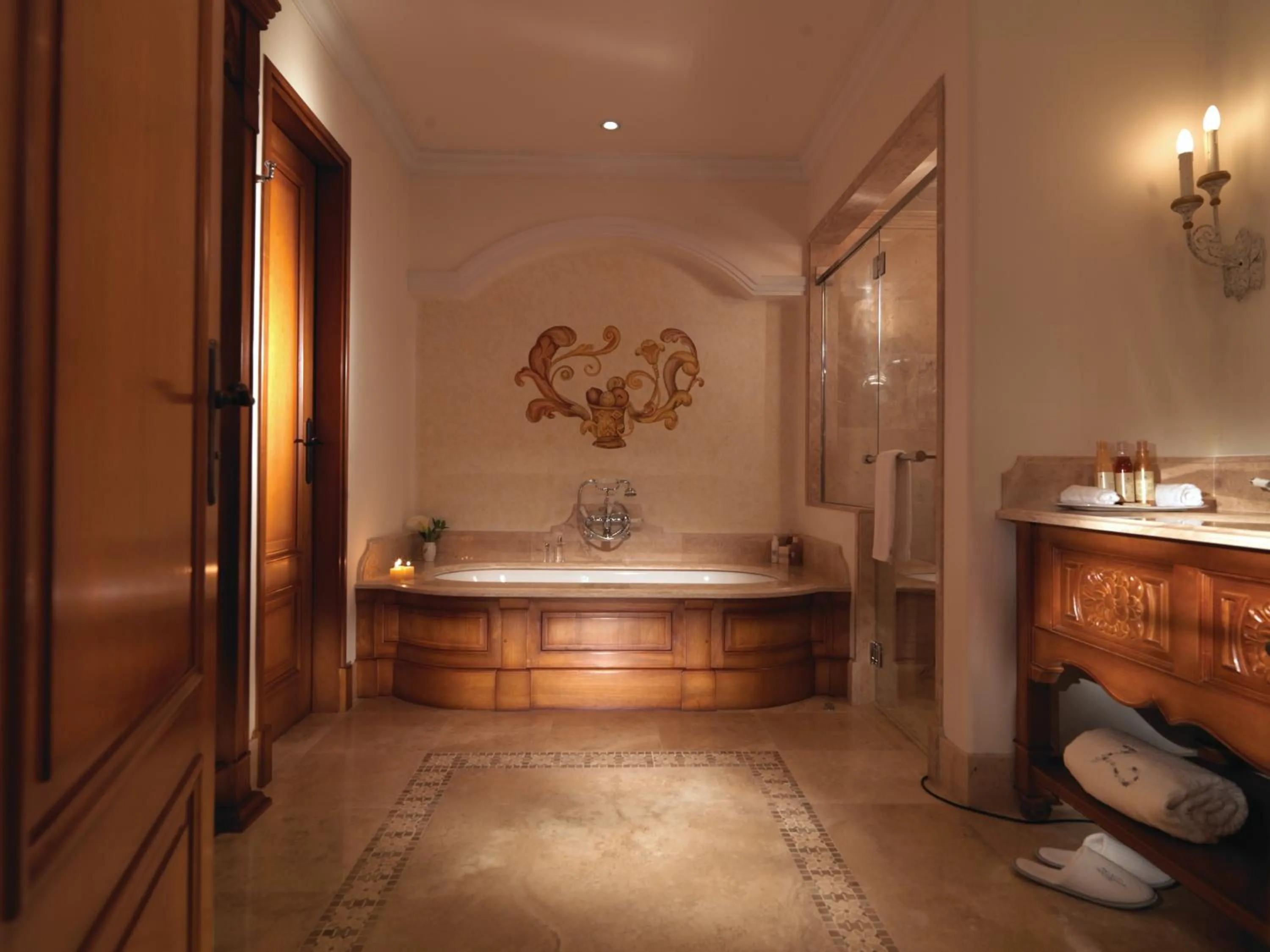 Bathroom in Palacio Nazarenas, A Belmond Hotel, Cusco