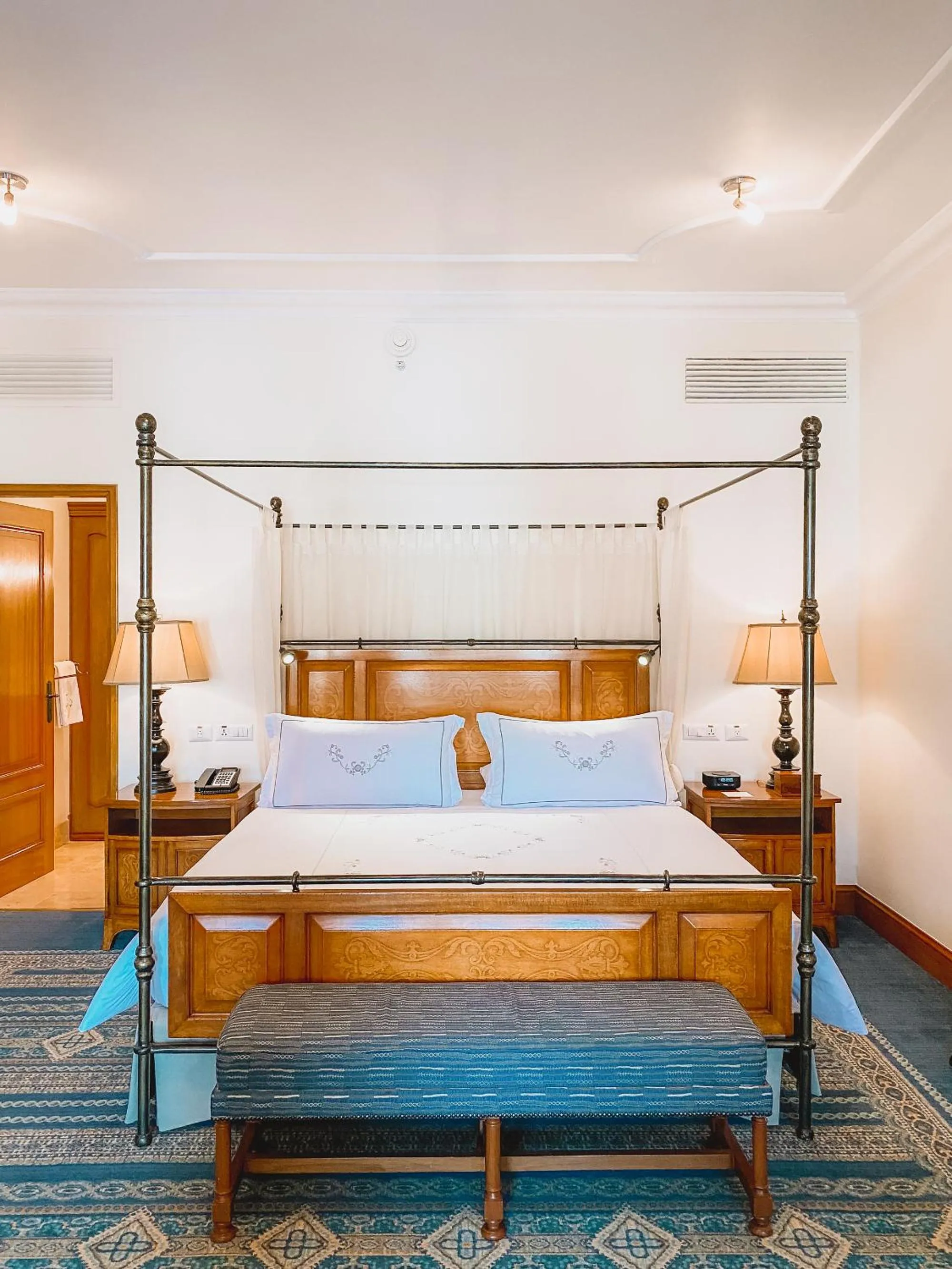 Bedroom, Bed in Palacio Nazarenas, A Belmond Hotel, Cusco