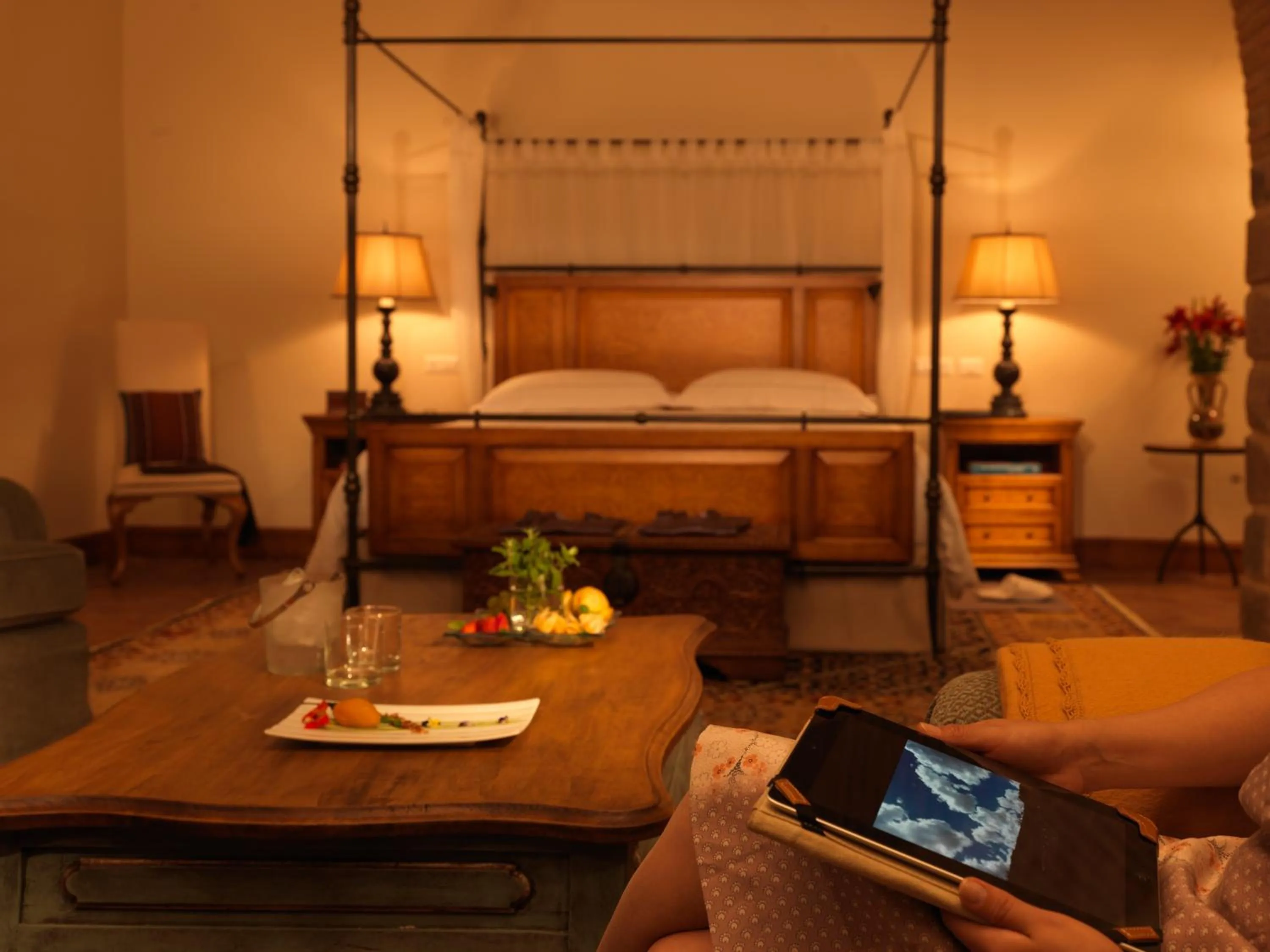 Bedroom, Bed in Palacio Nazarenas, A Belmond Hotel, Cusco