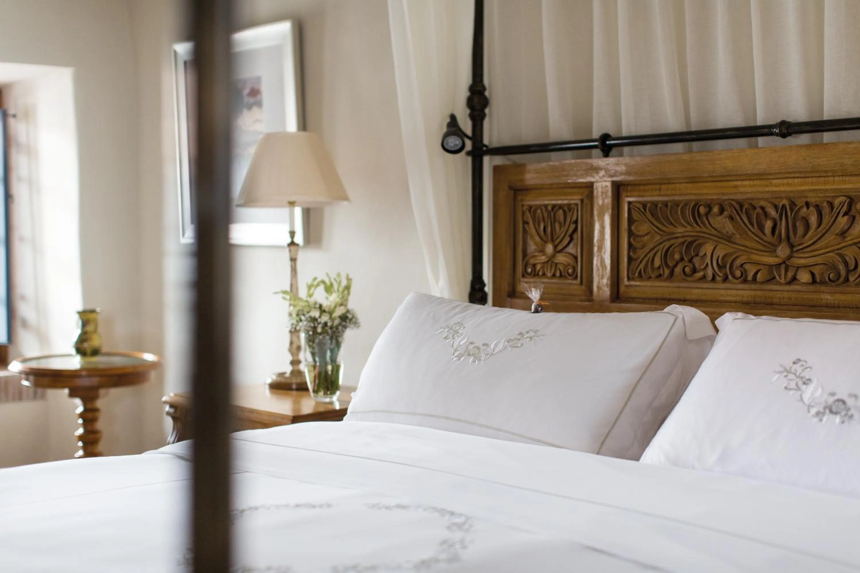 Bedroom, Bed in Palacio Nazarenas, A Belmond Hotel, Cusco