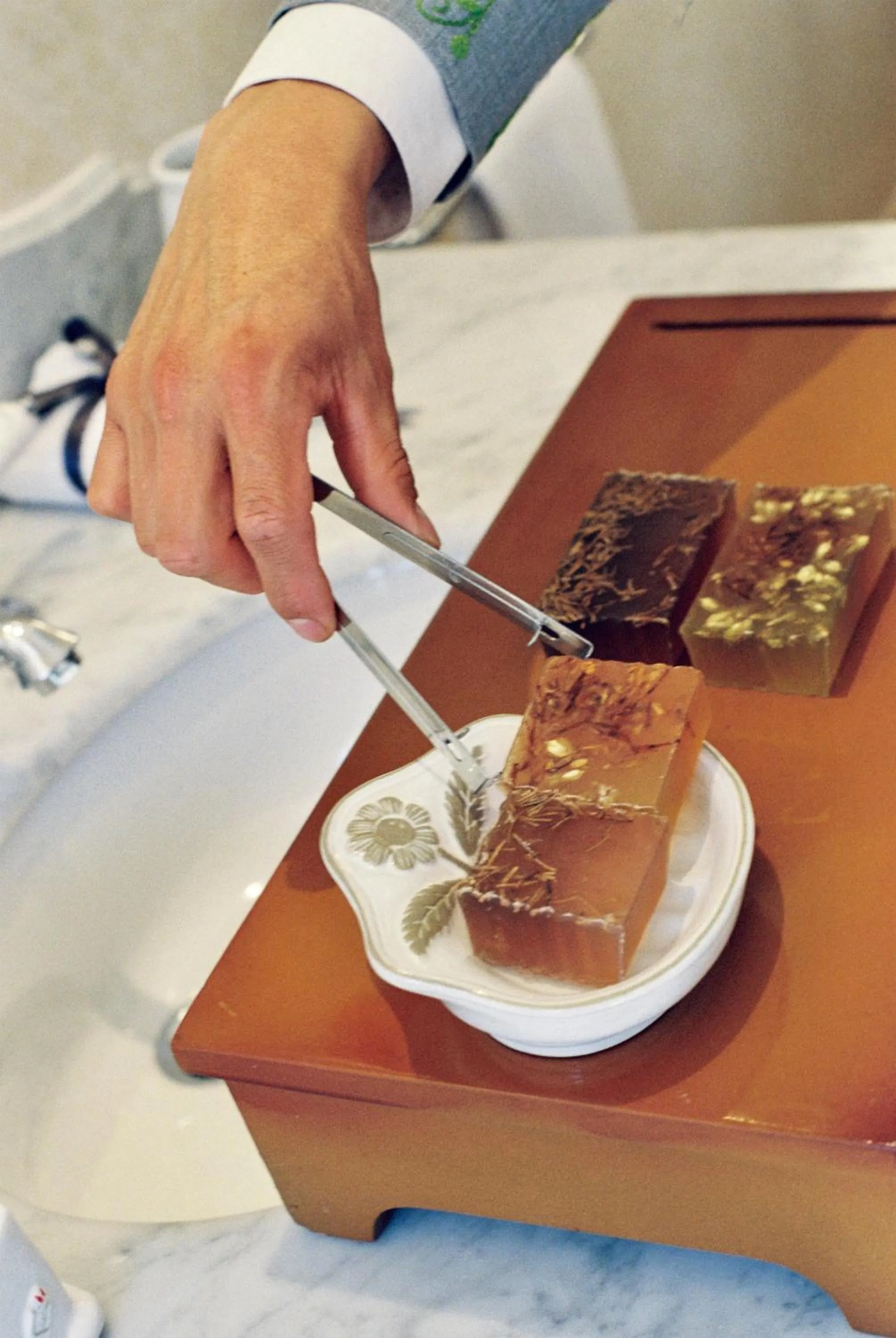 Bathroom in Palacio Nazarenas, A Belmond Hotel, Cusco
