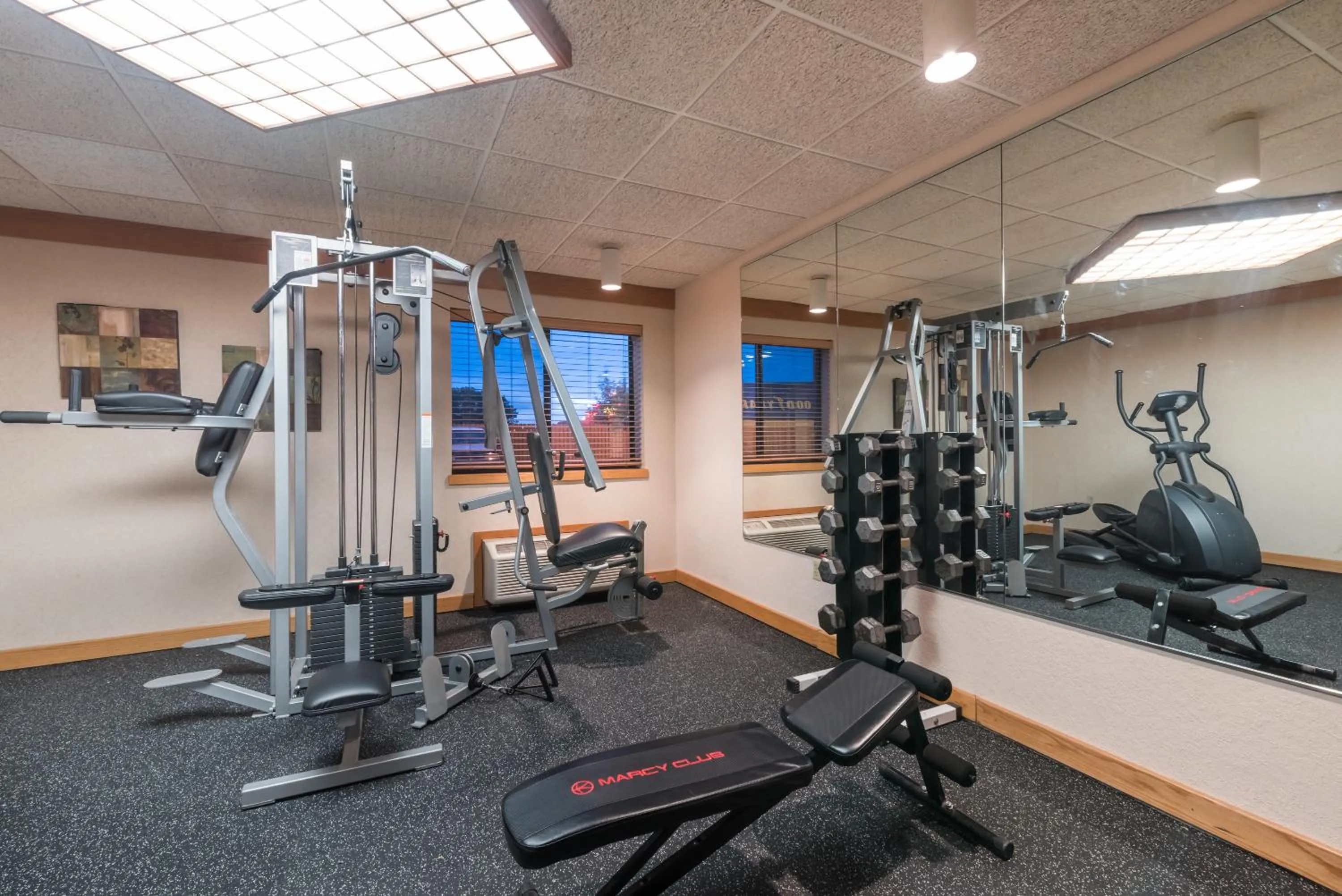 Fitness centre/facilities in Ramada by Wyndham Fargo