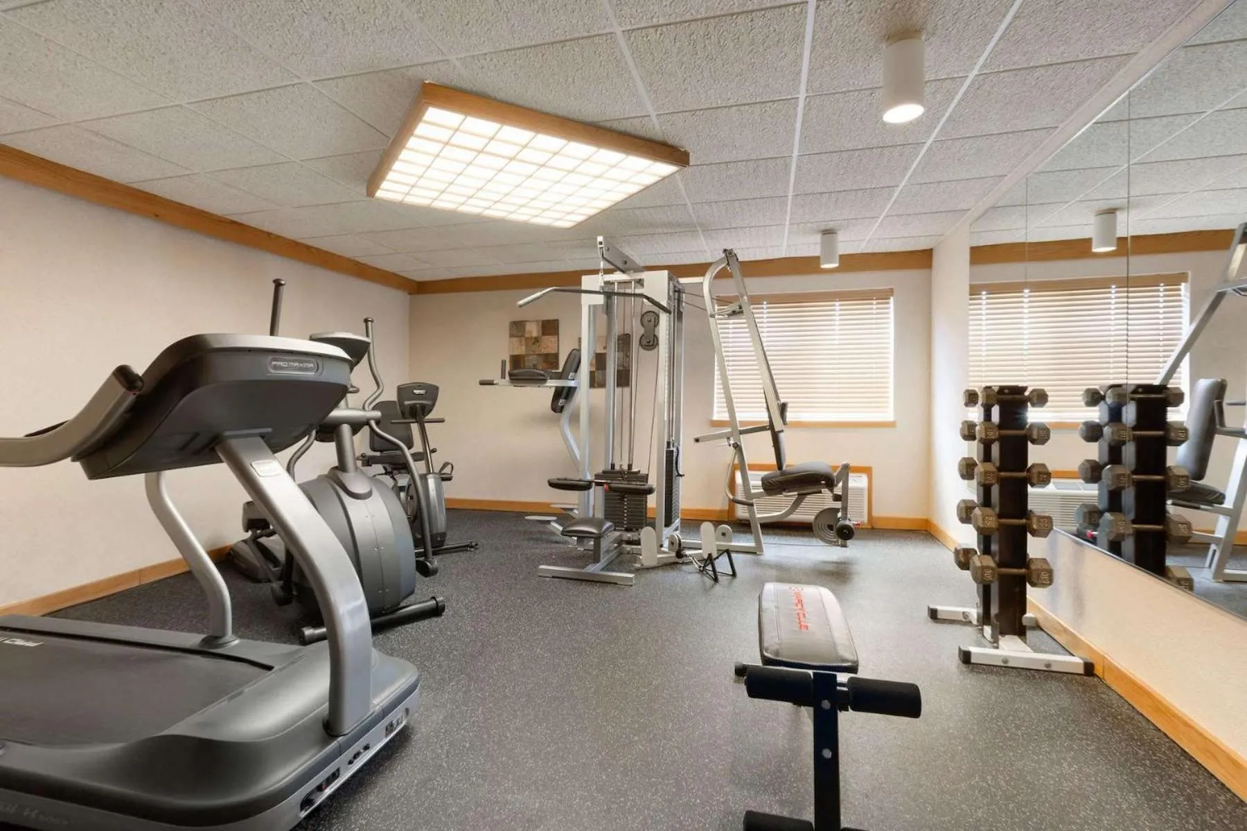 Fitness centre/facilities in Ramada by Wyndham Fargo