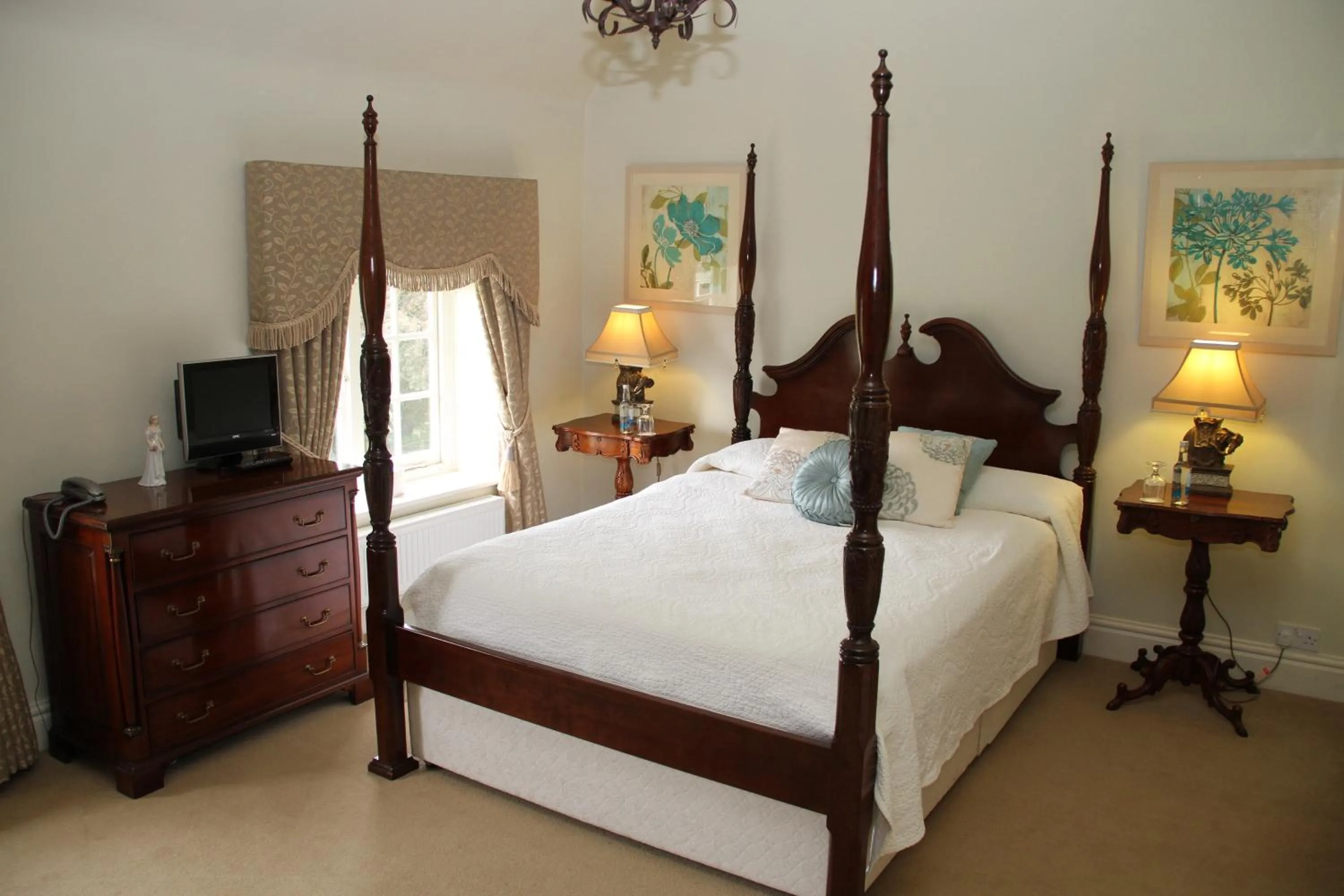 Bedroom in Dunsley Hall Hotel