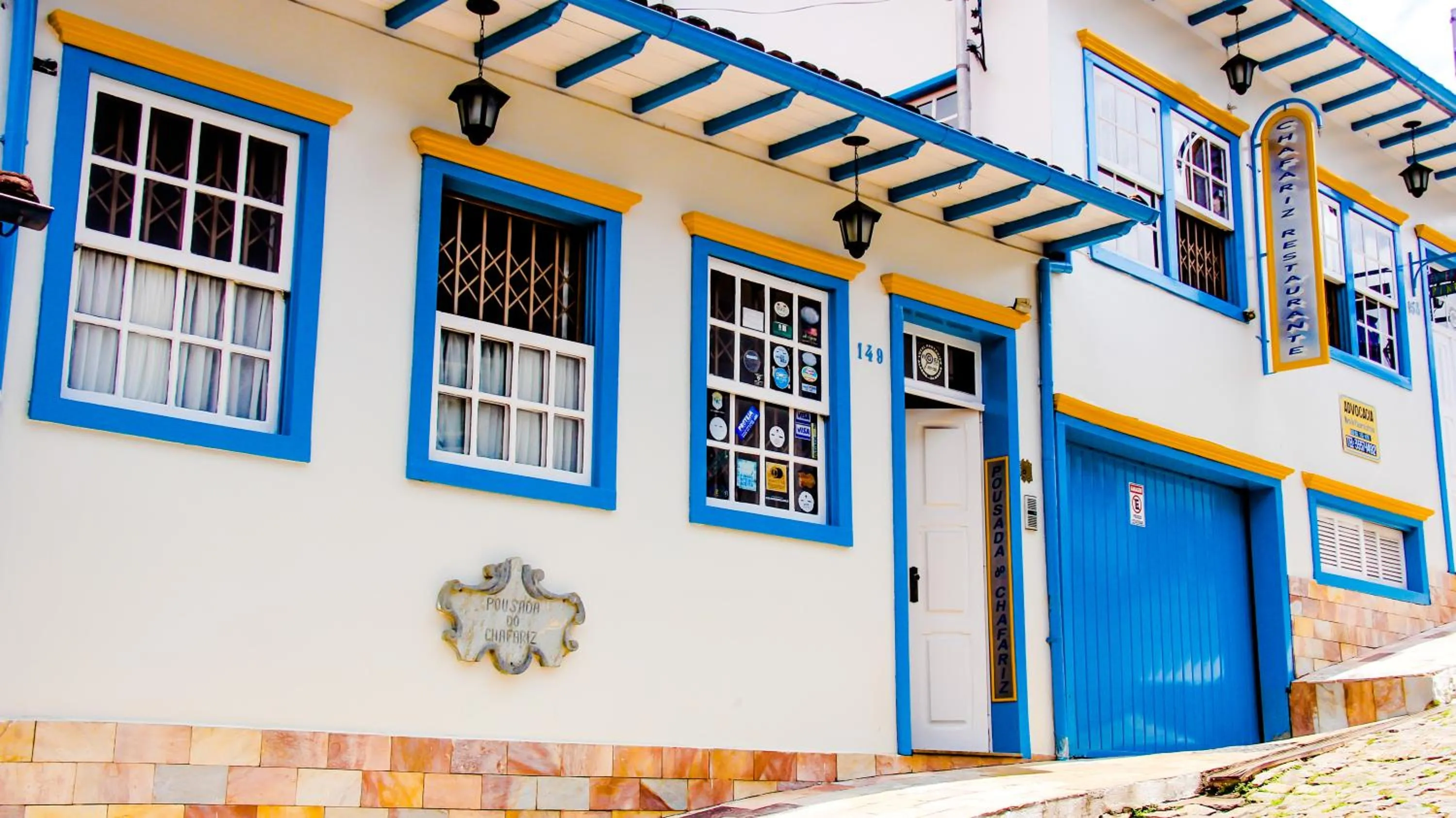 Facade/entrance in Pousada do Chafariz