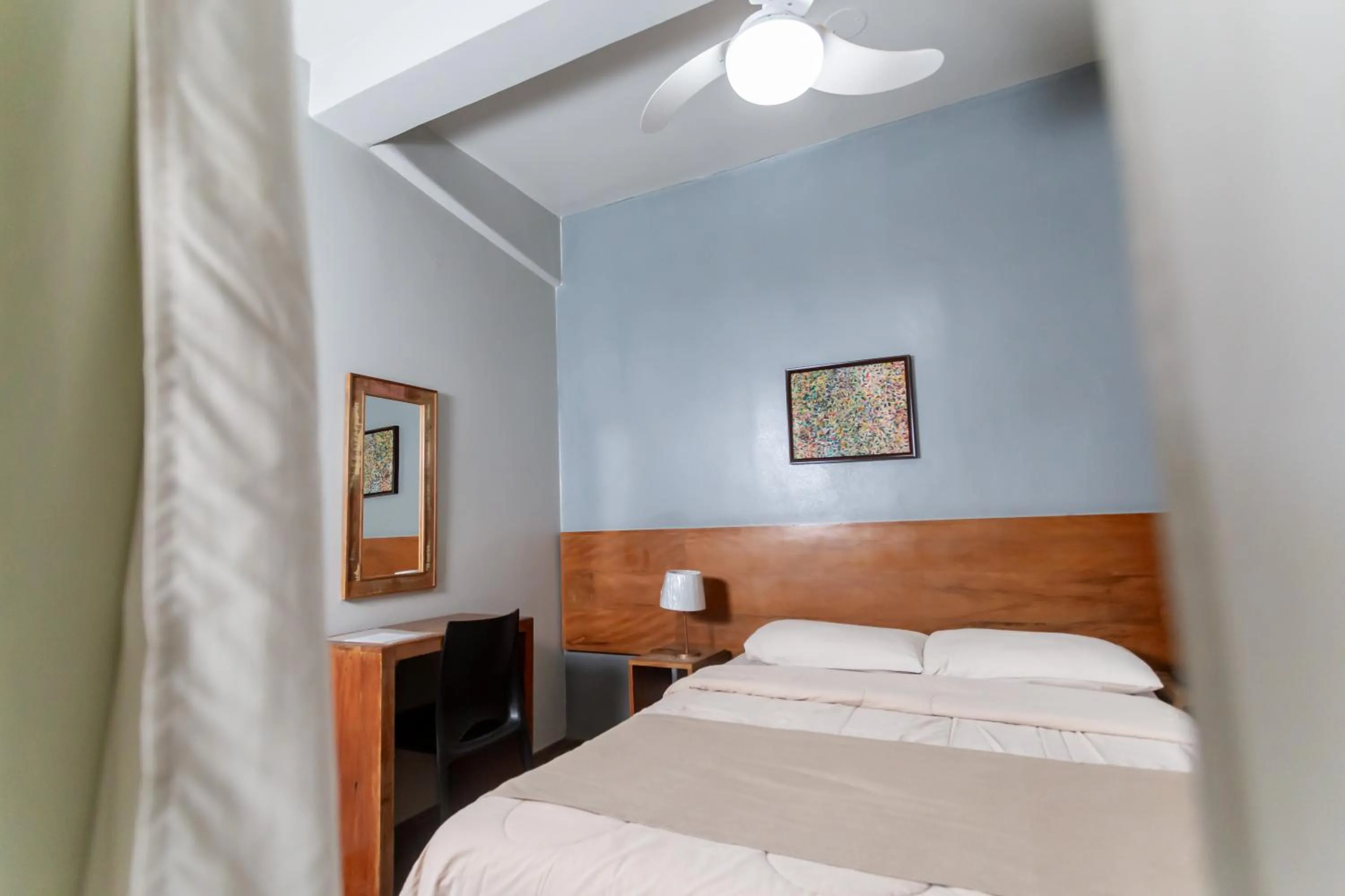 Bed in Pousada do Chafariz