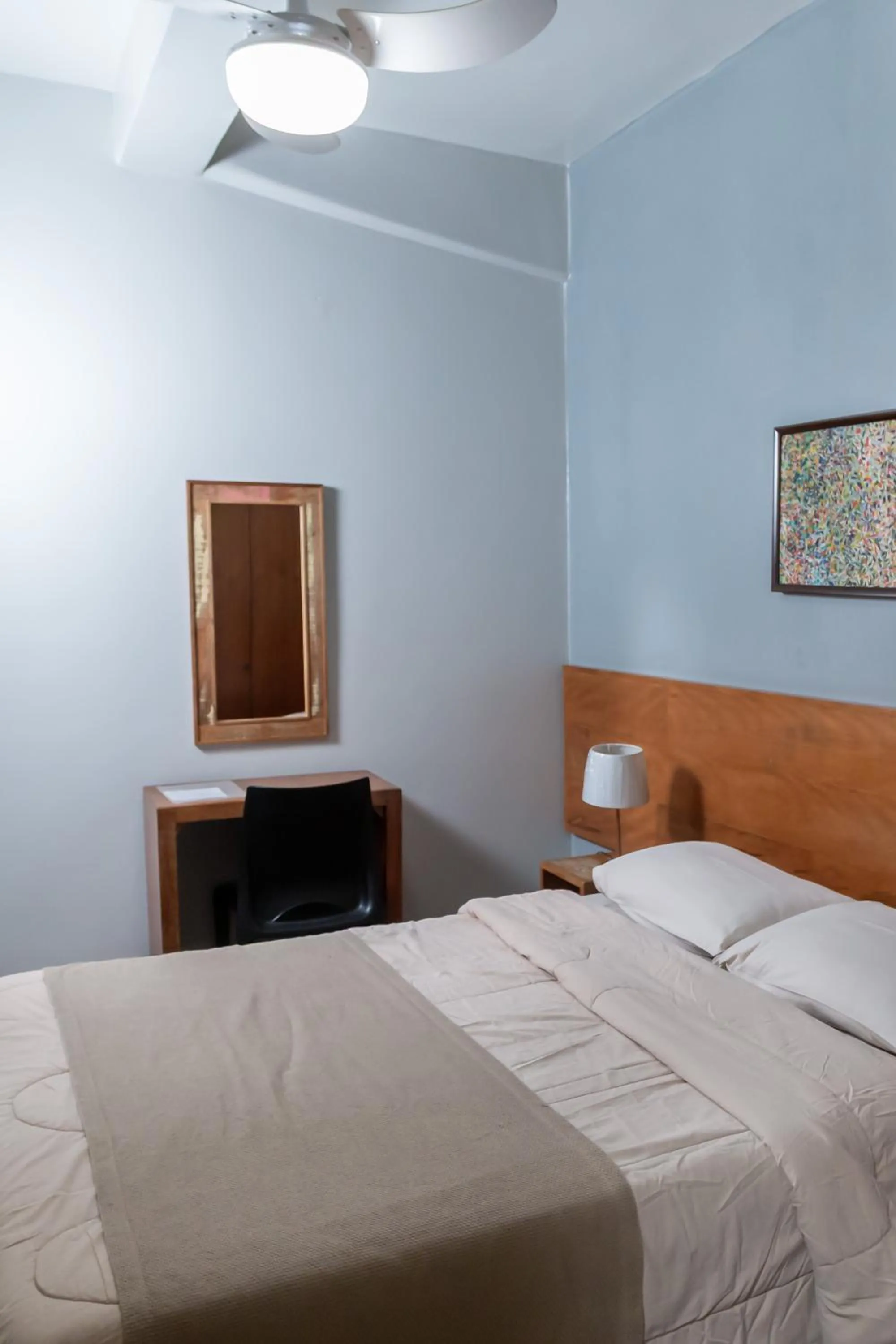 Bed in Pousada do Chafariz