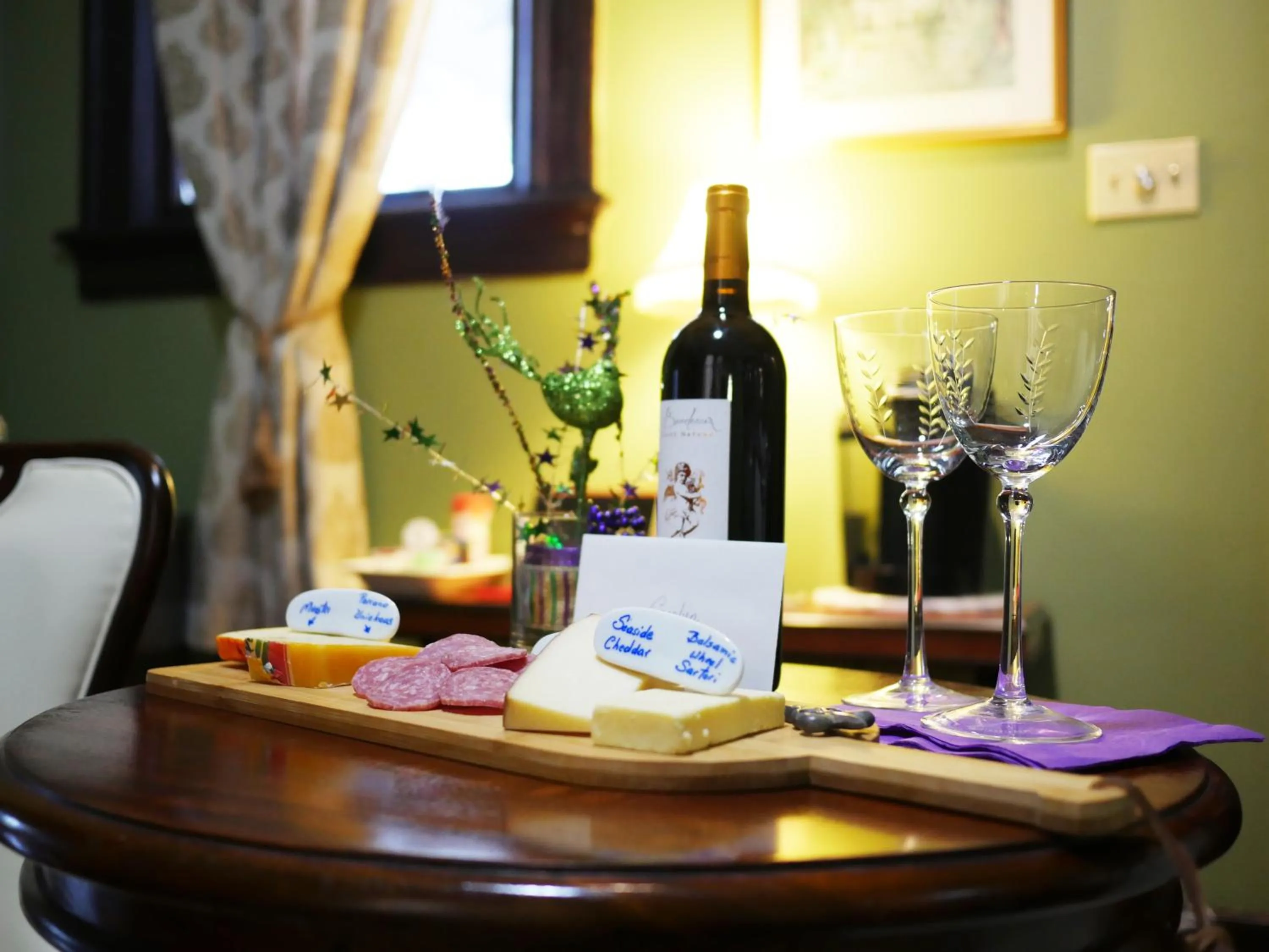 Food and drinks in Canal Street Inn