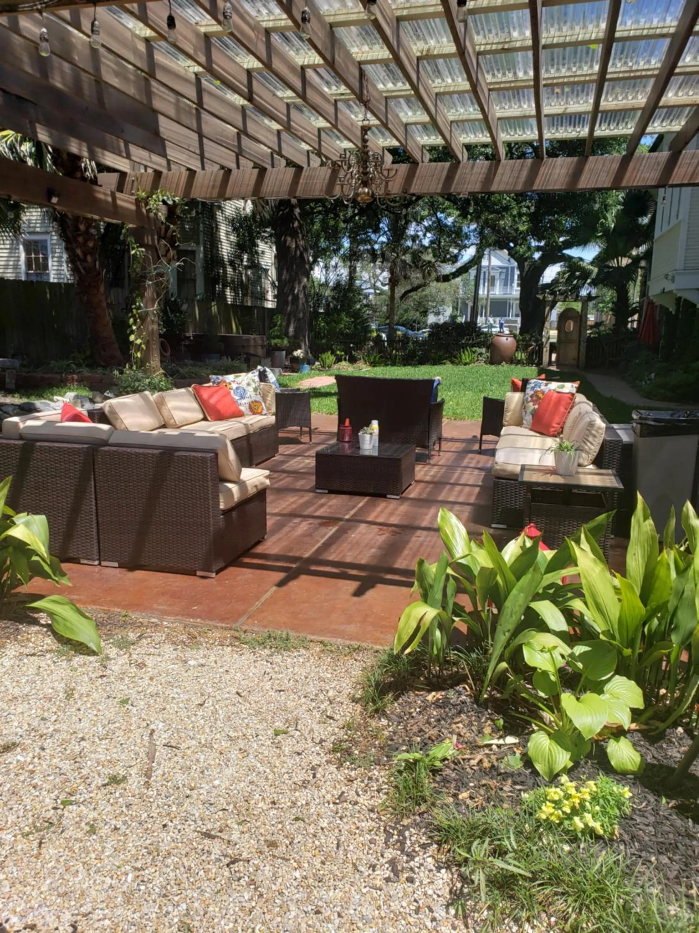 Garden in Canal Street Inn