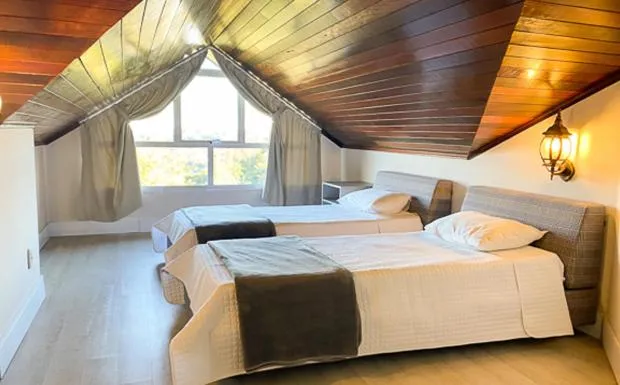 Photo of the whole room, Bed in Letto Hotel Flores da Cunha