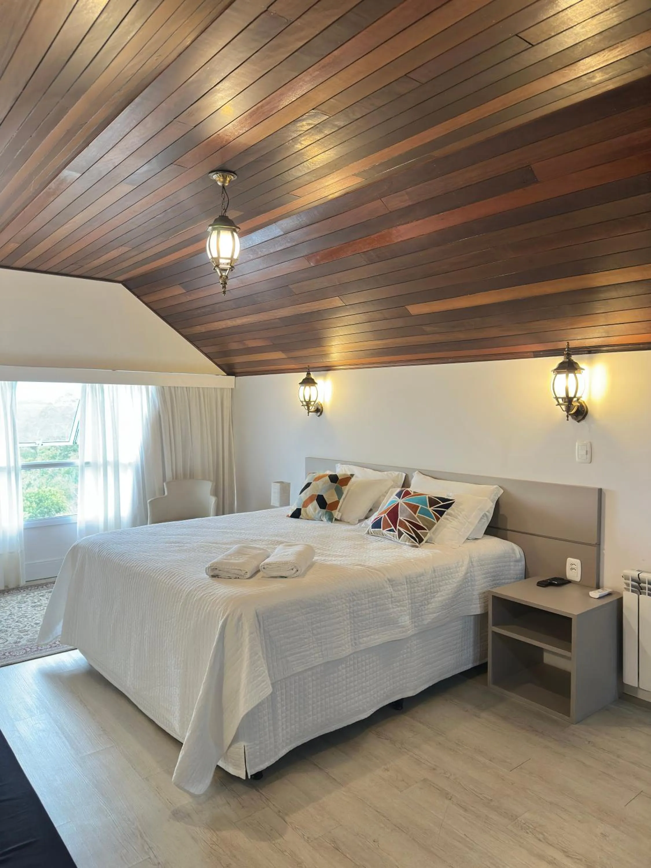 Bed in Letto Hotel Flores da Cunha