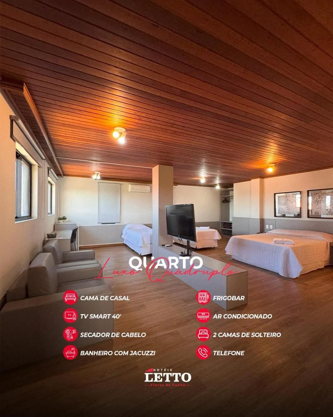 Bedroom, Bed in Letto Hotel Flores da Cunha