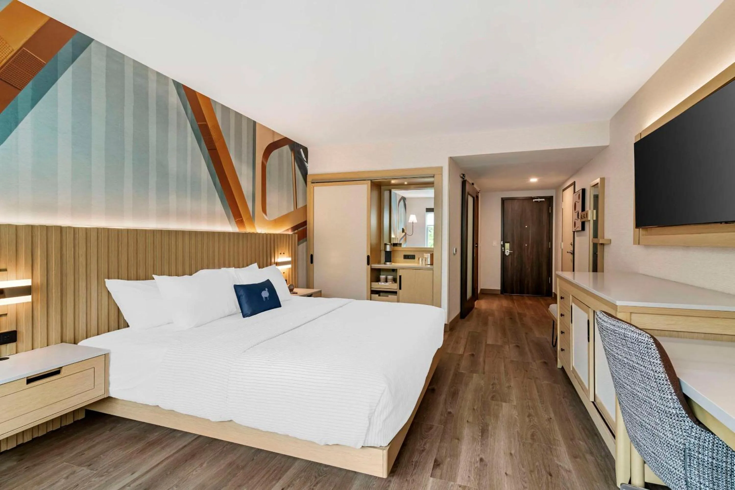 Bedroom, Bed in Cambria Hotel North Conway