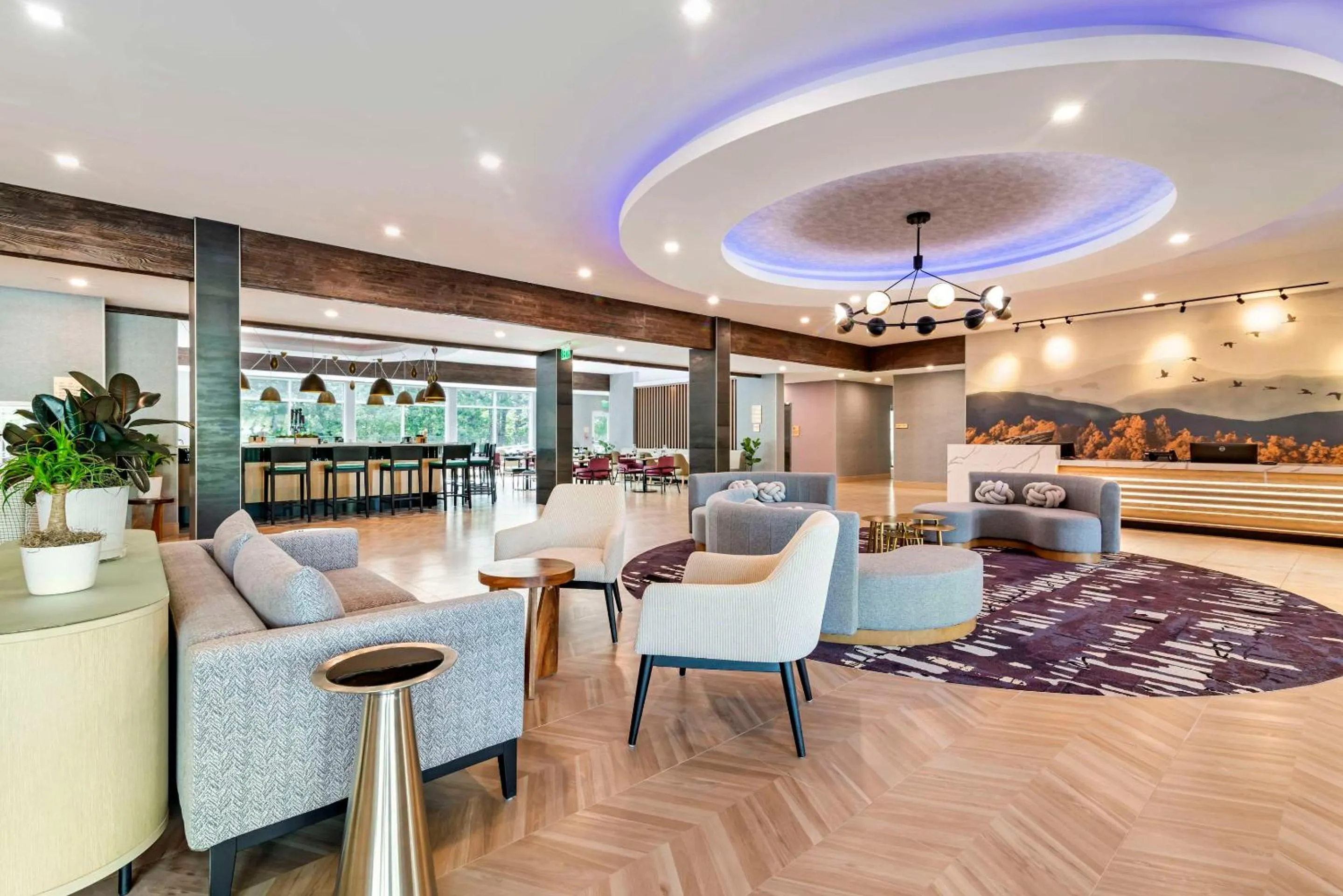 Lobby or reception in Cambria Hotel North Conway