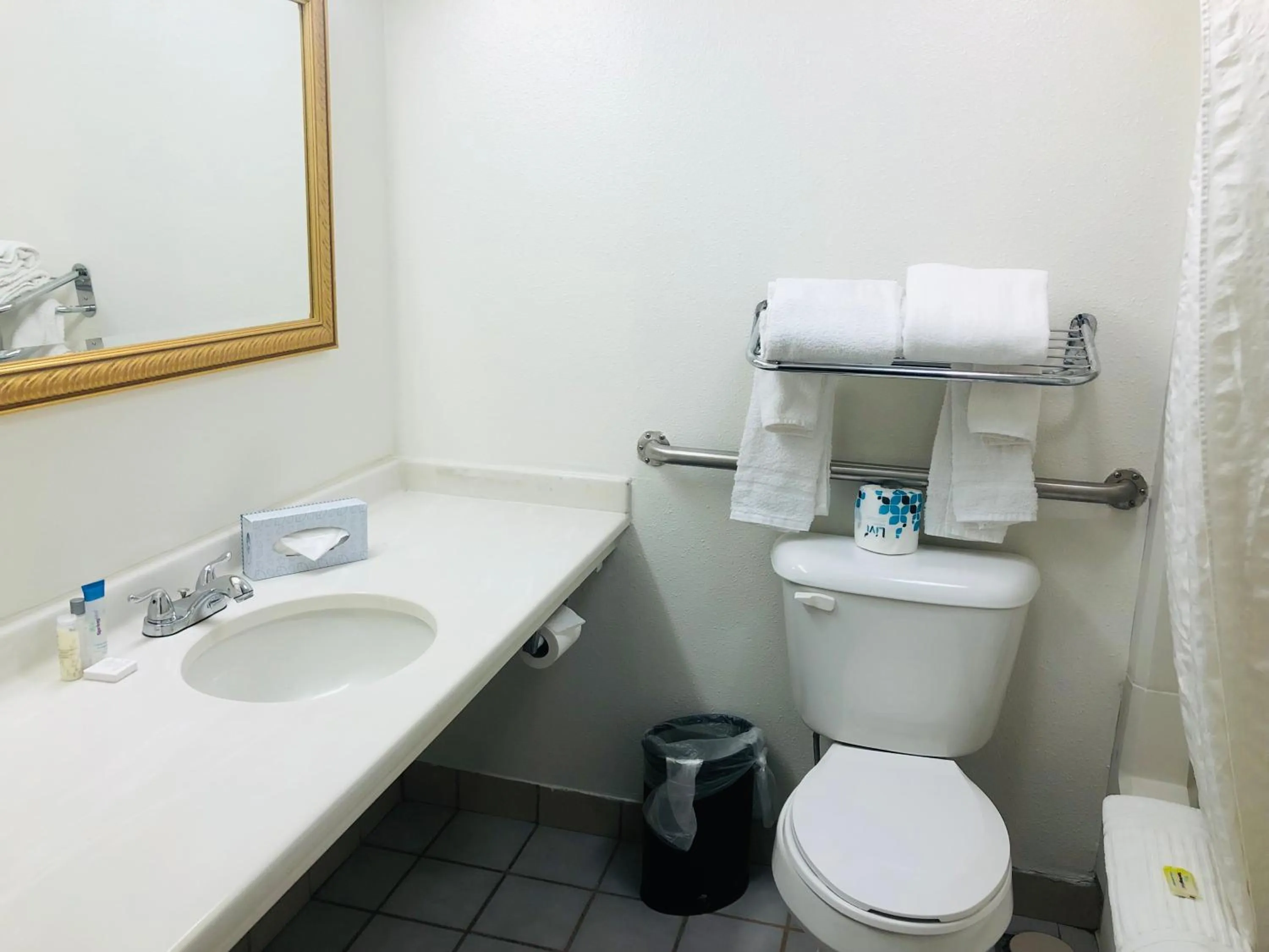 Bathroom in Budget Inn Denver Downtown