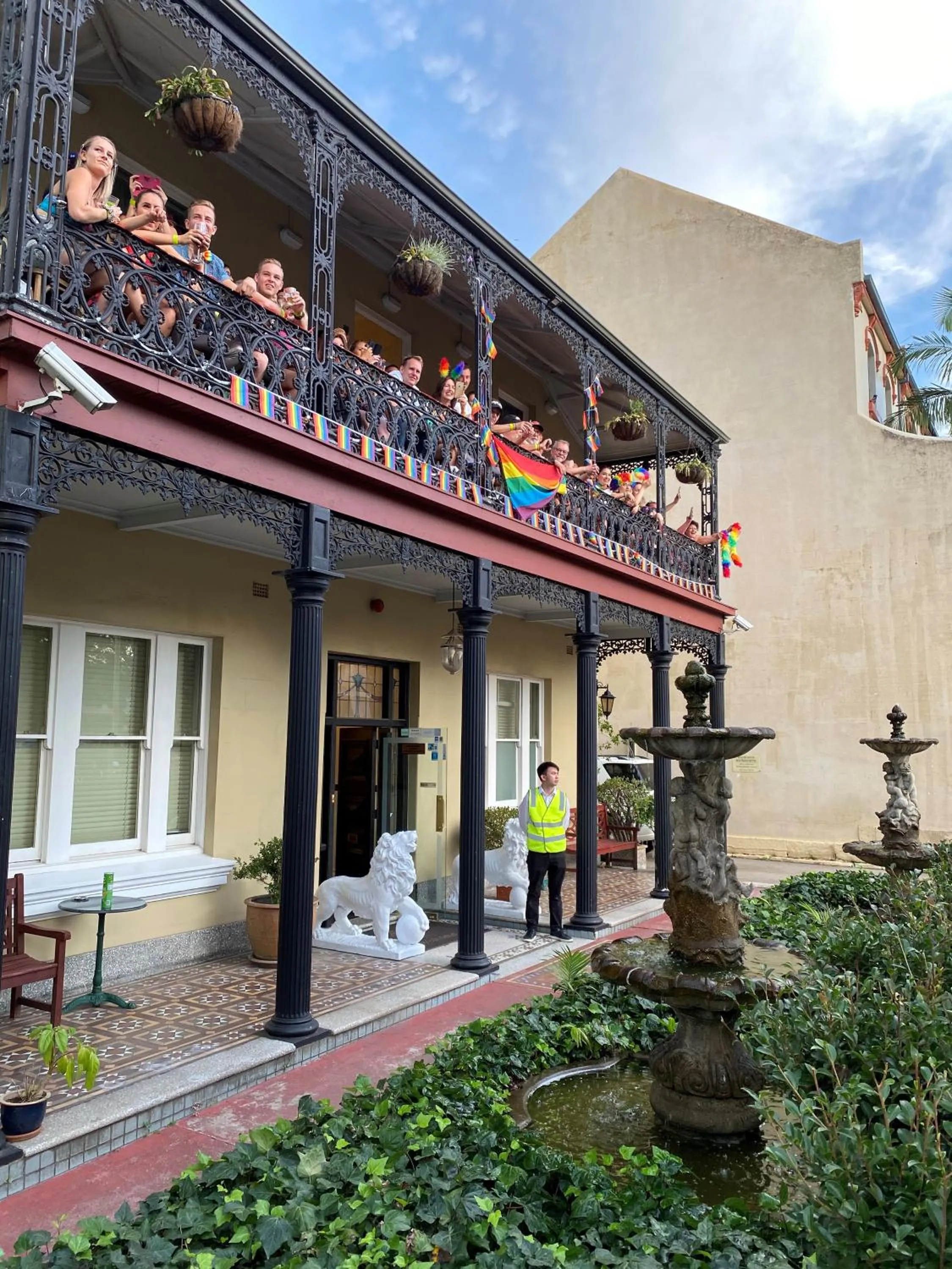 Balcony/Terrace, Property Building in Manor House Boutique Hotel