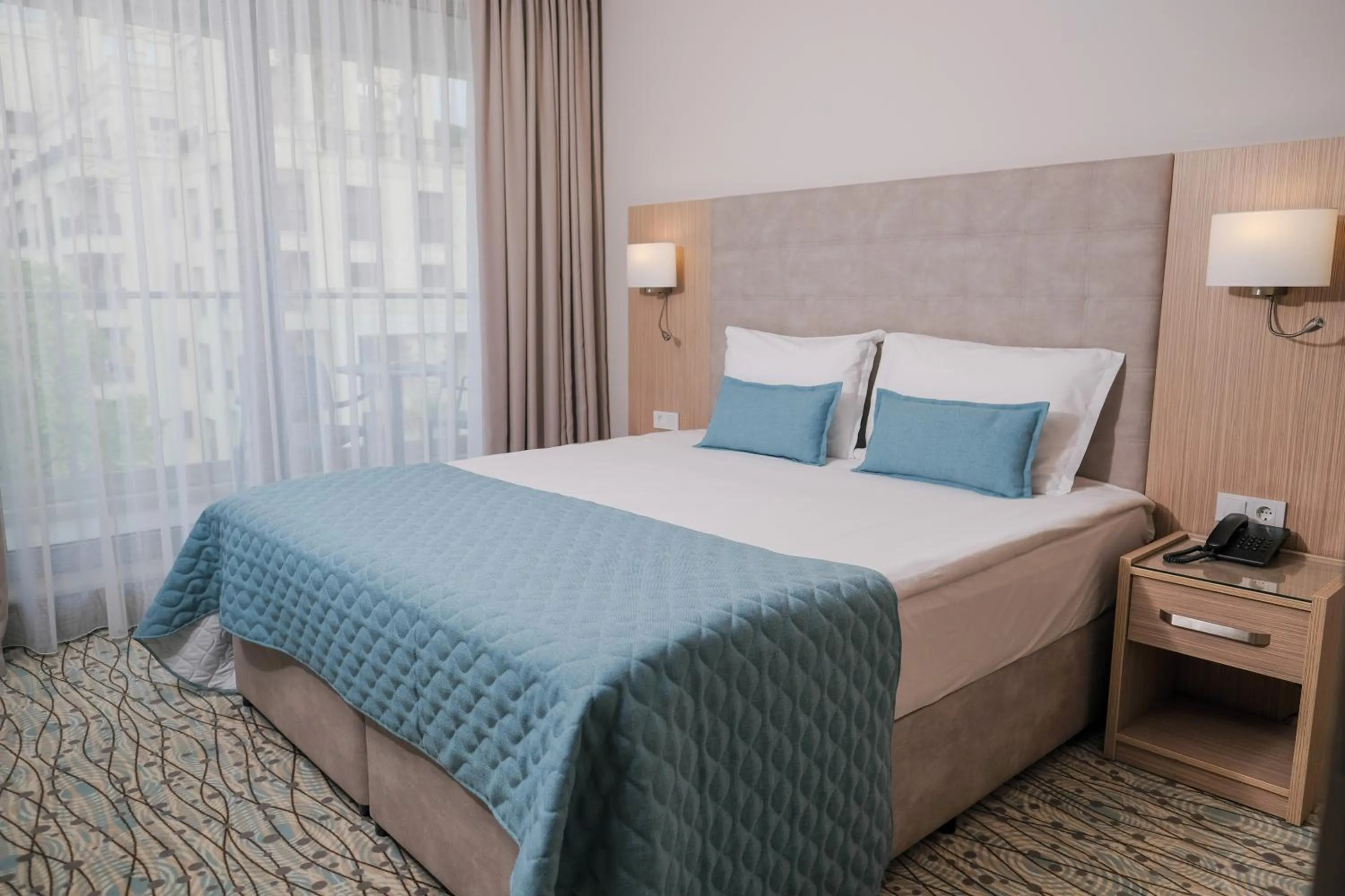 Photo of the whole room, Bed in Astoria Hotel All Inclusive & Private Beach