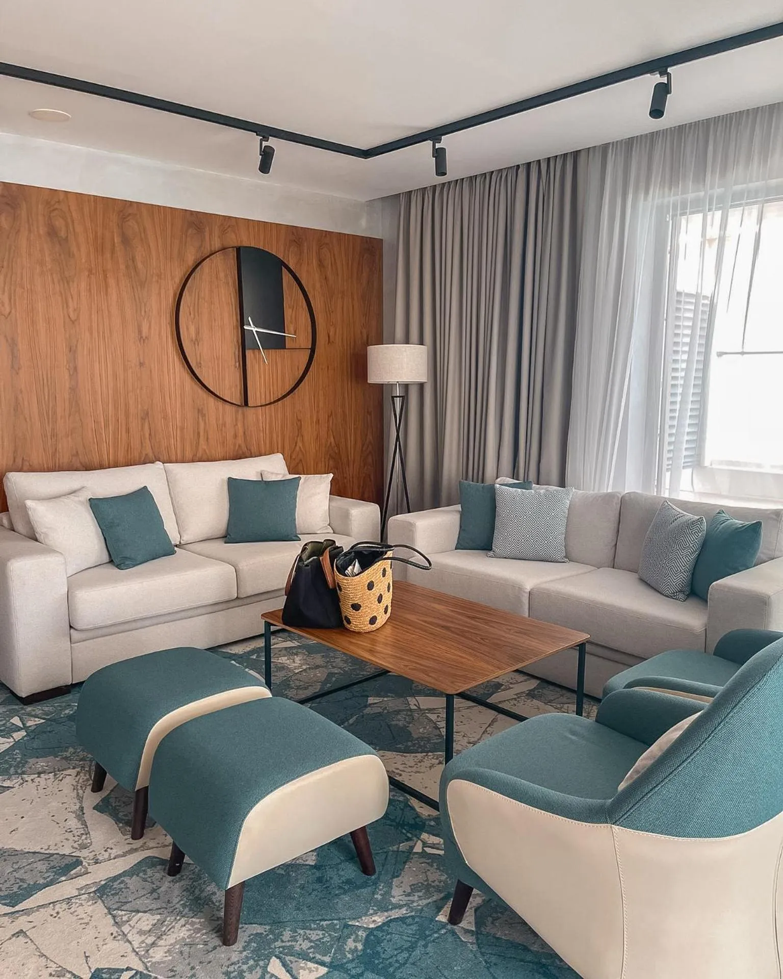 Living room in Astoria Hotel All Inclusive & Private Beach