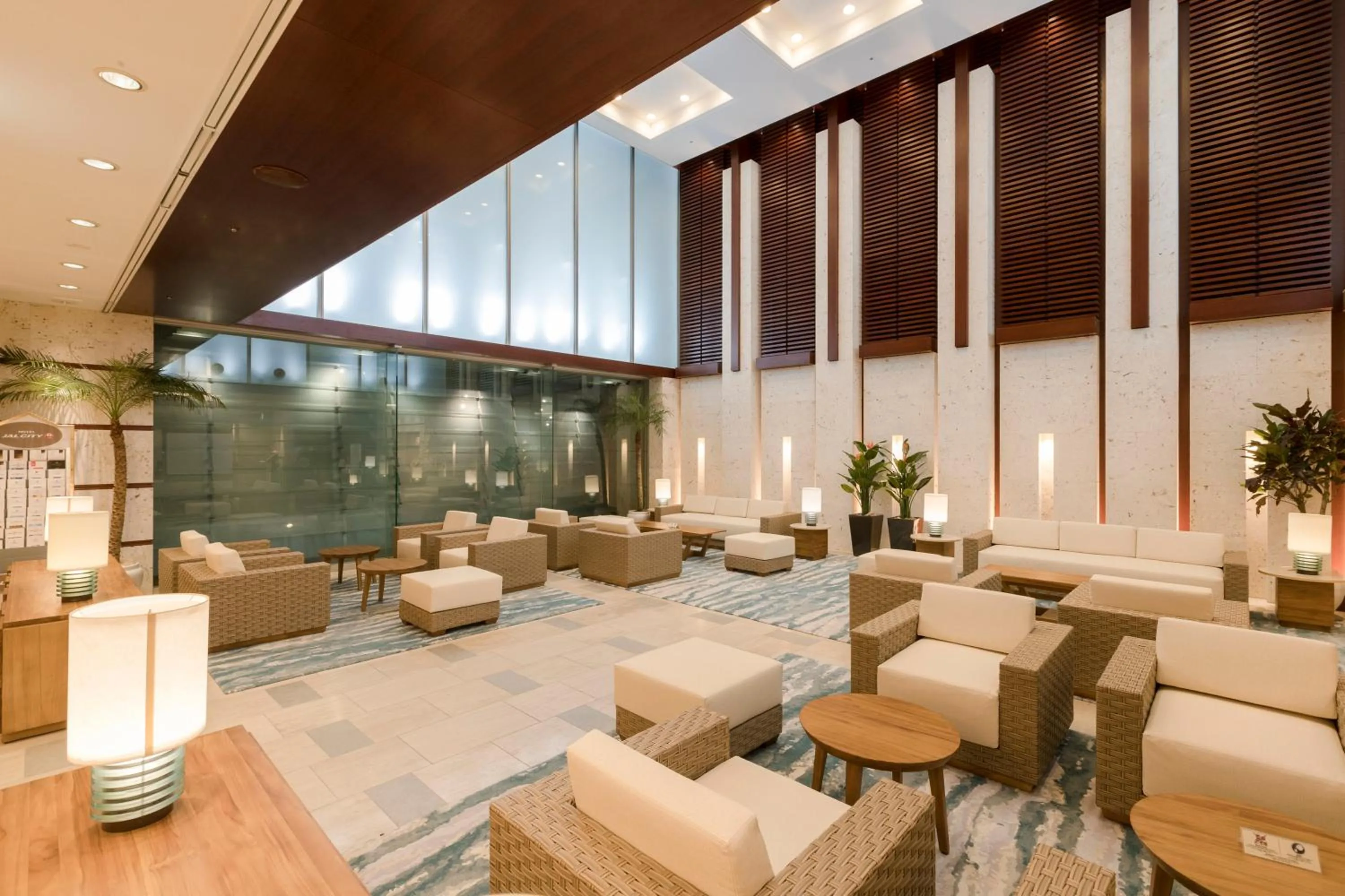 Lobby or reception in Hotel JAL City Naha