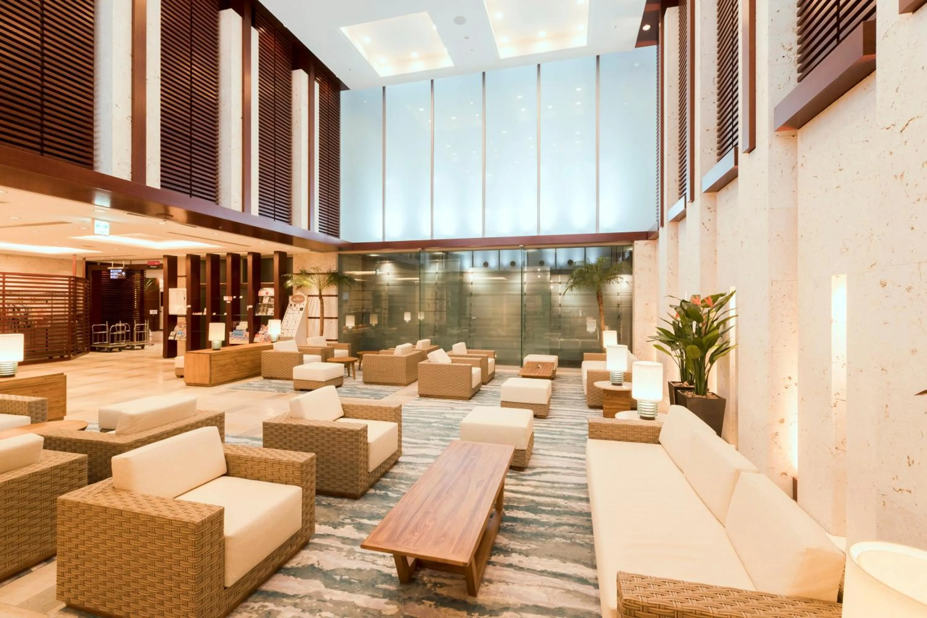 Lobby or reception in Hotel JAL City Naha