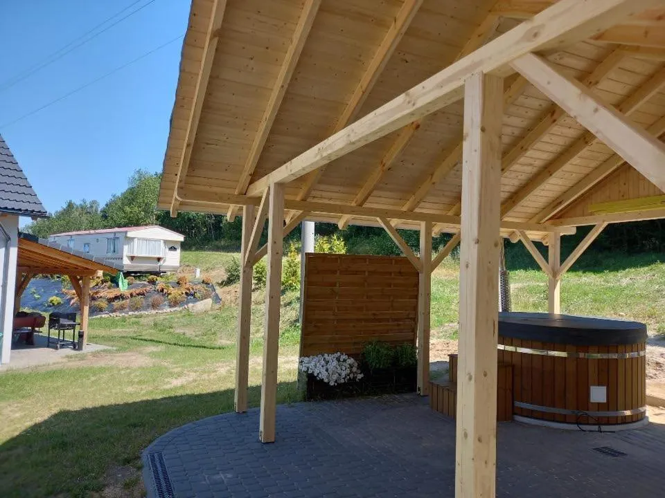 Hot Tub in Resort Holiday Natural - Gościniec Zacisze