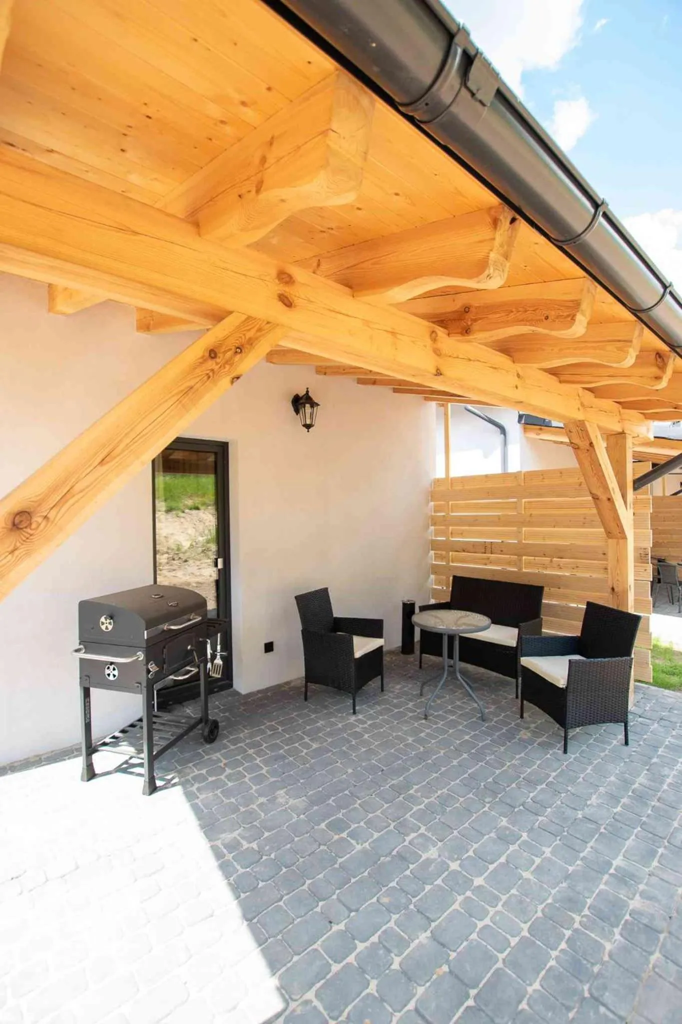 Balcony/Terrace in Resort Holiday Natural - Gościniec Zacisze