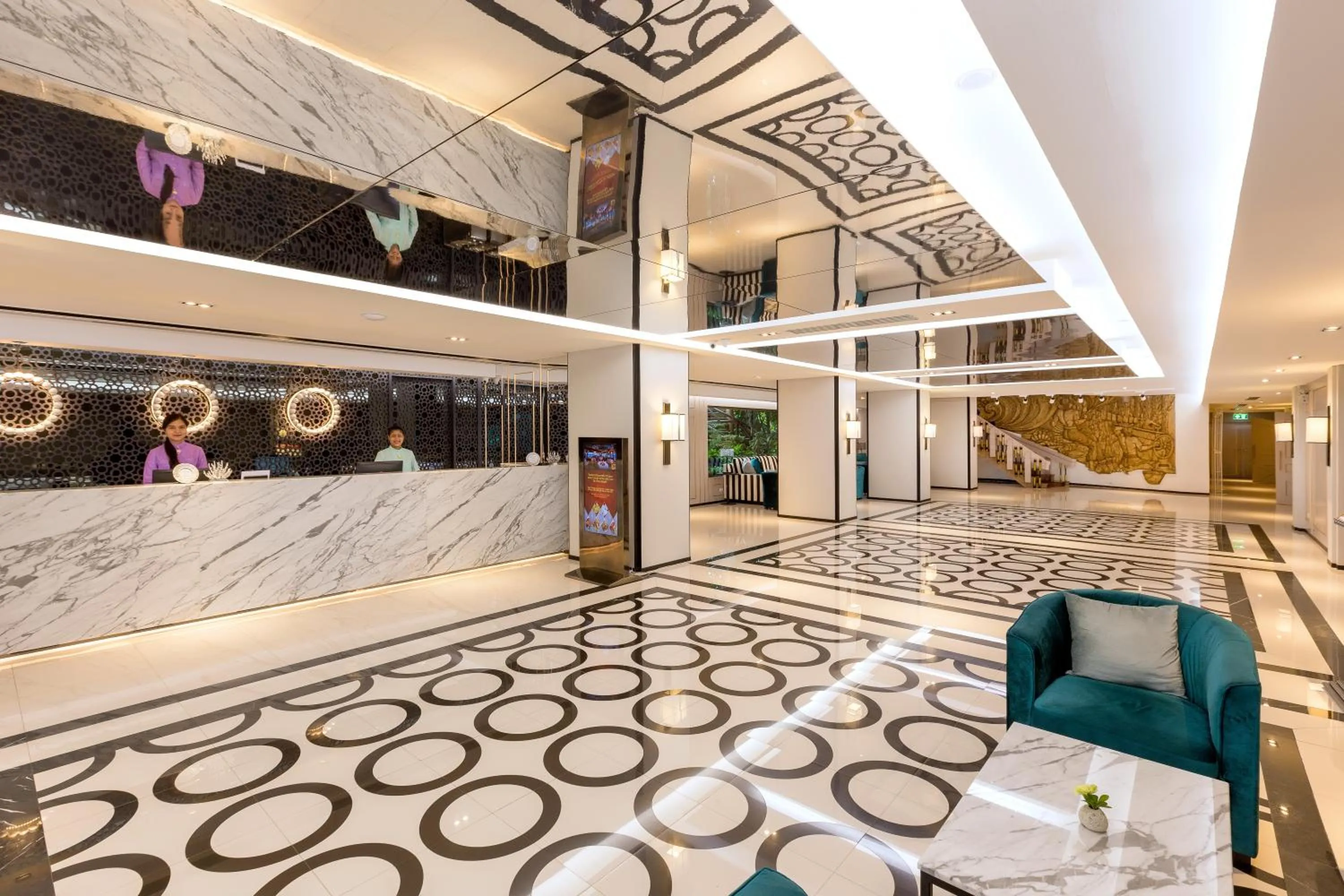 Lobby or reception in Pearl Hotel Phuket