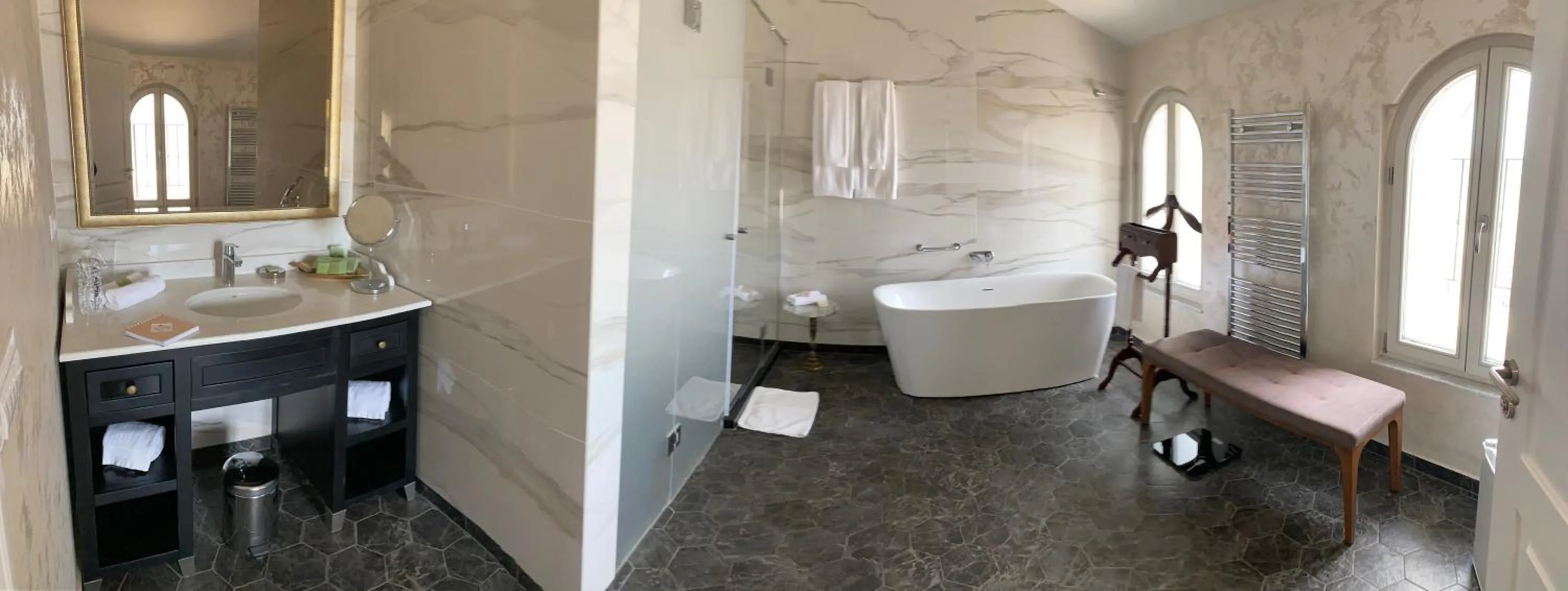 Shower in Villa Promenade