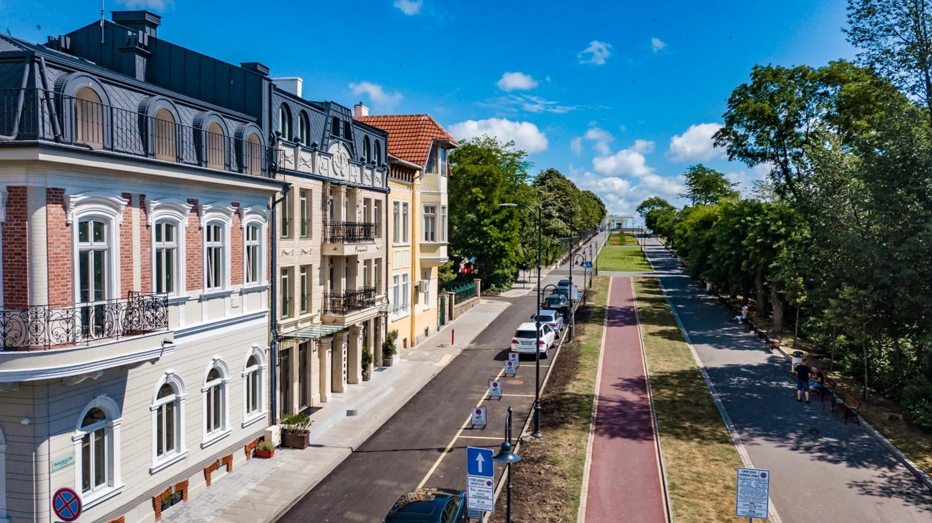 Facade/entrance in Villa Promenade