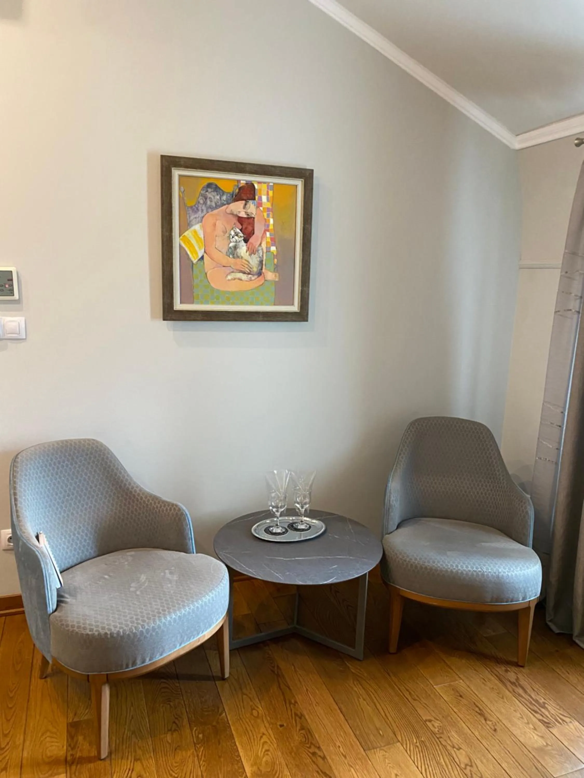 Seating area in Villa Promenade