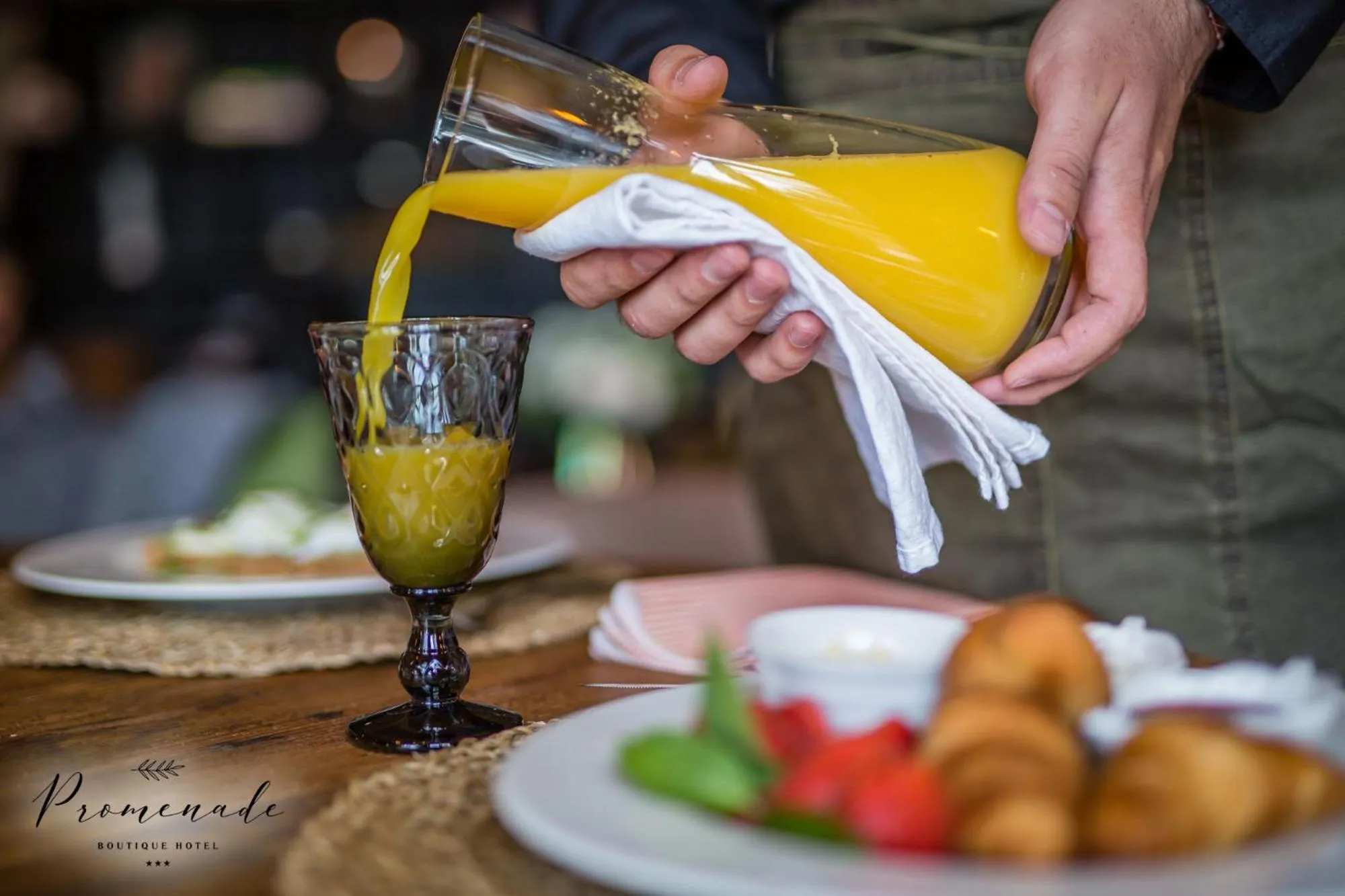 Food and drinks in Villa Promenade