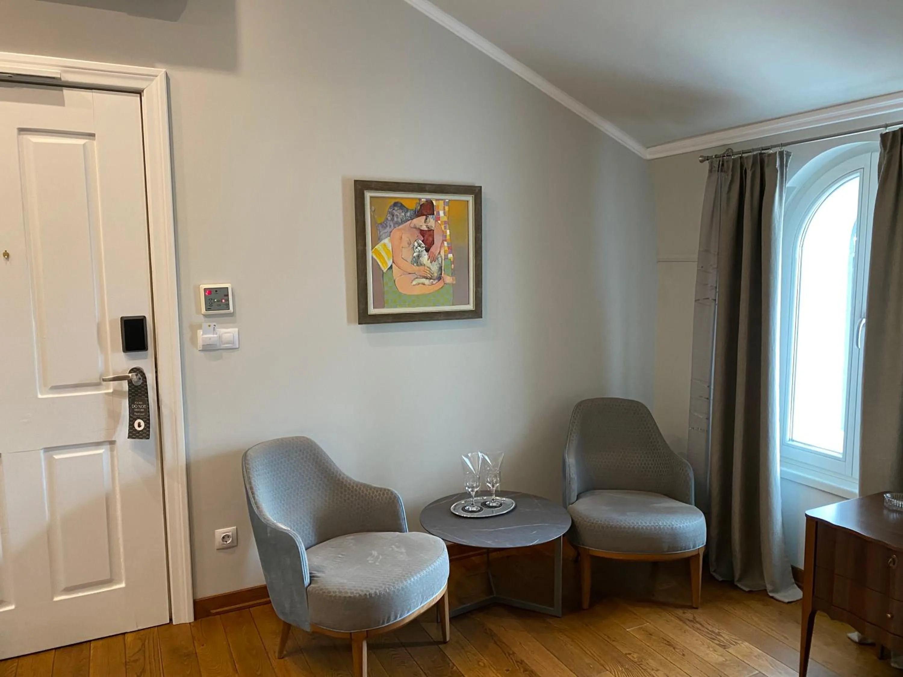 Seating area in Villa Promenade