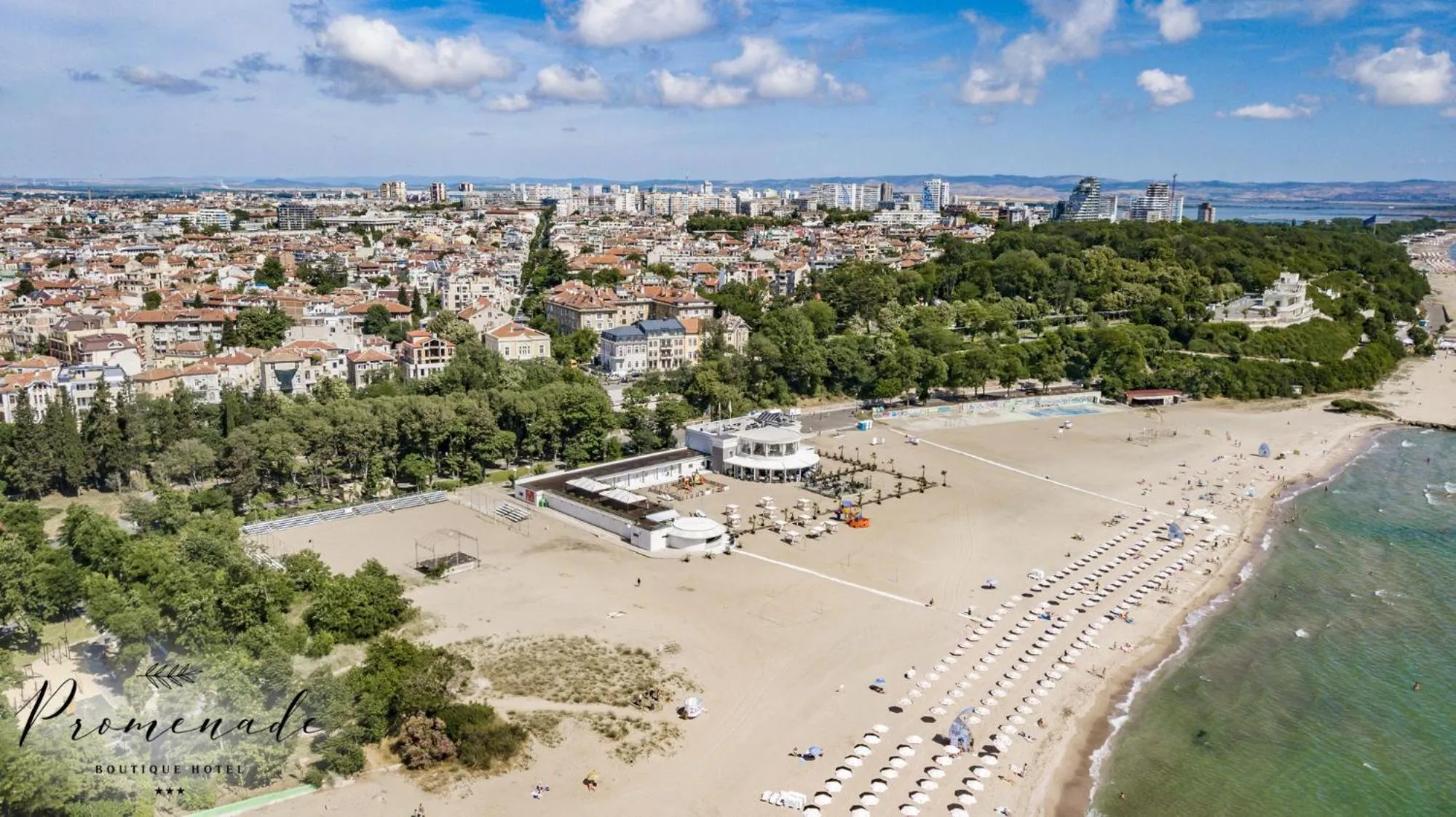 Bird's eye view in Villa Promenade