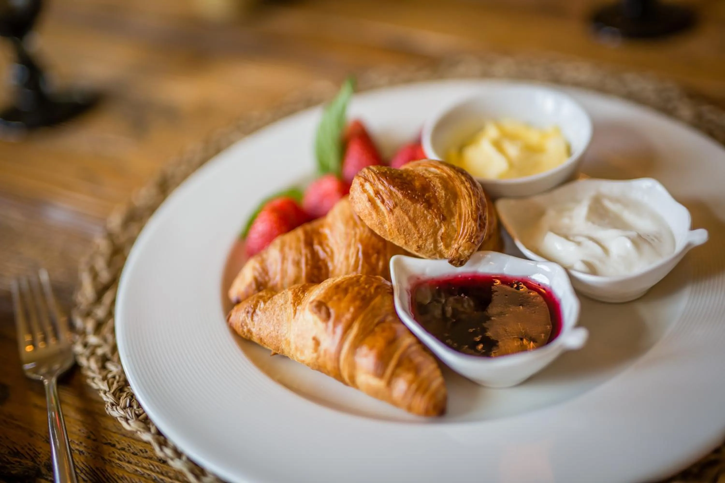 Buffet breakfast in Villa Promenade