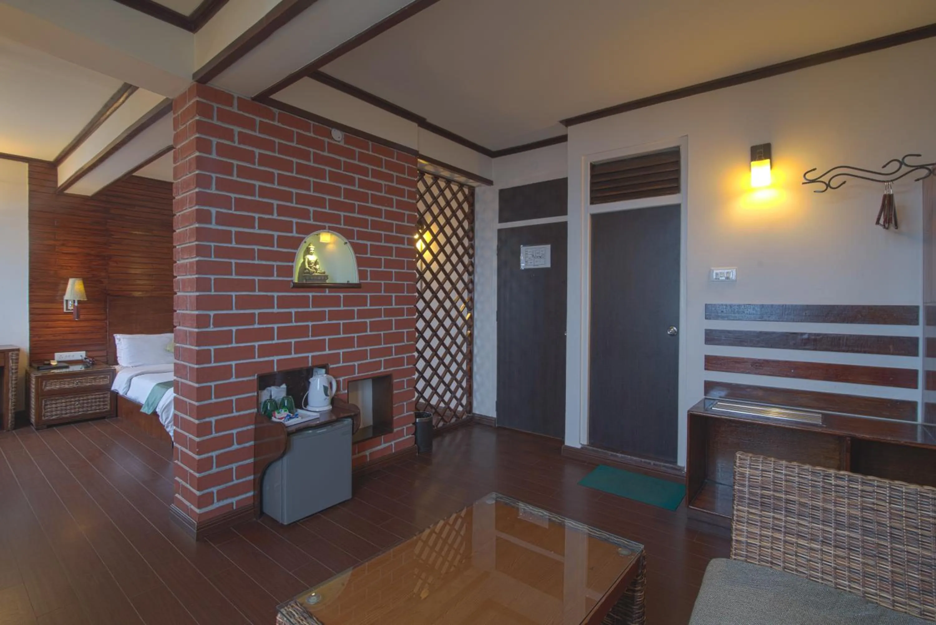 Living room in The Nettle and Fern Hotel Gangtok
