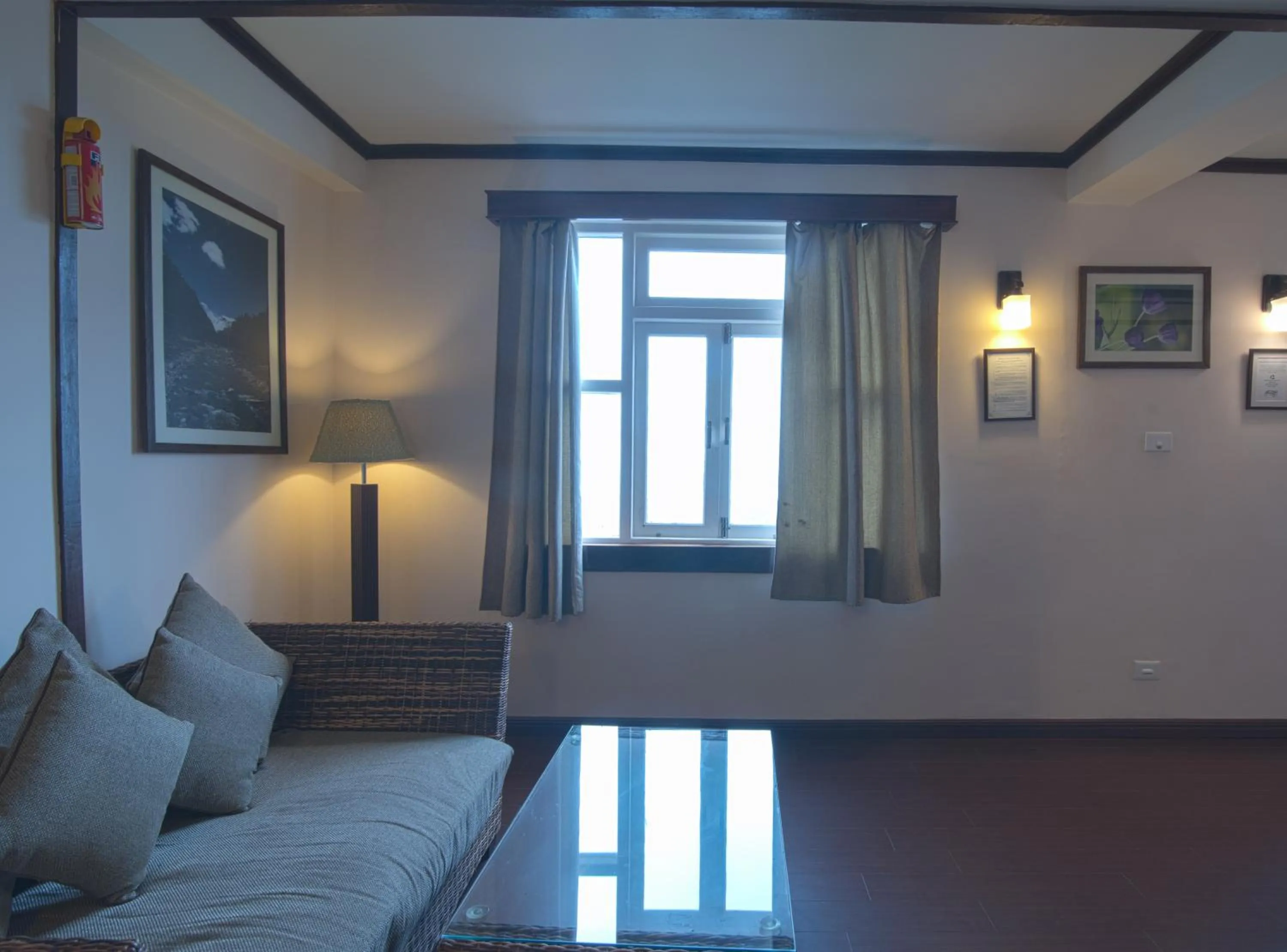 Living room in The Nettle and Fern Hotel Gangtok
