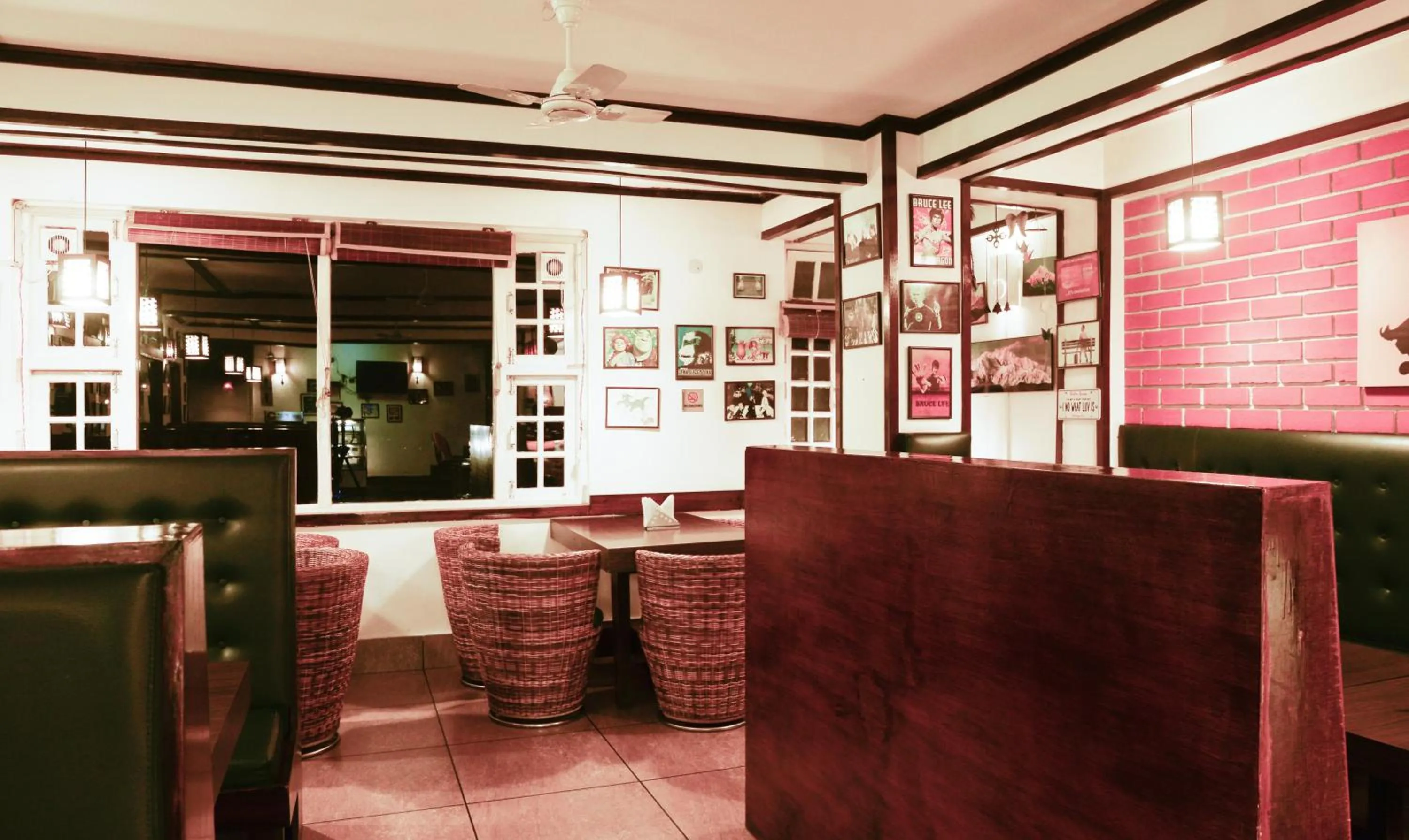 Restaurant/places to eat in The Nettle and Fern Hotel Gangtok