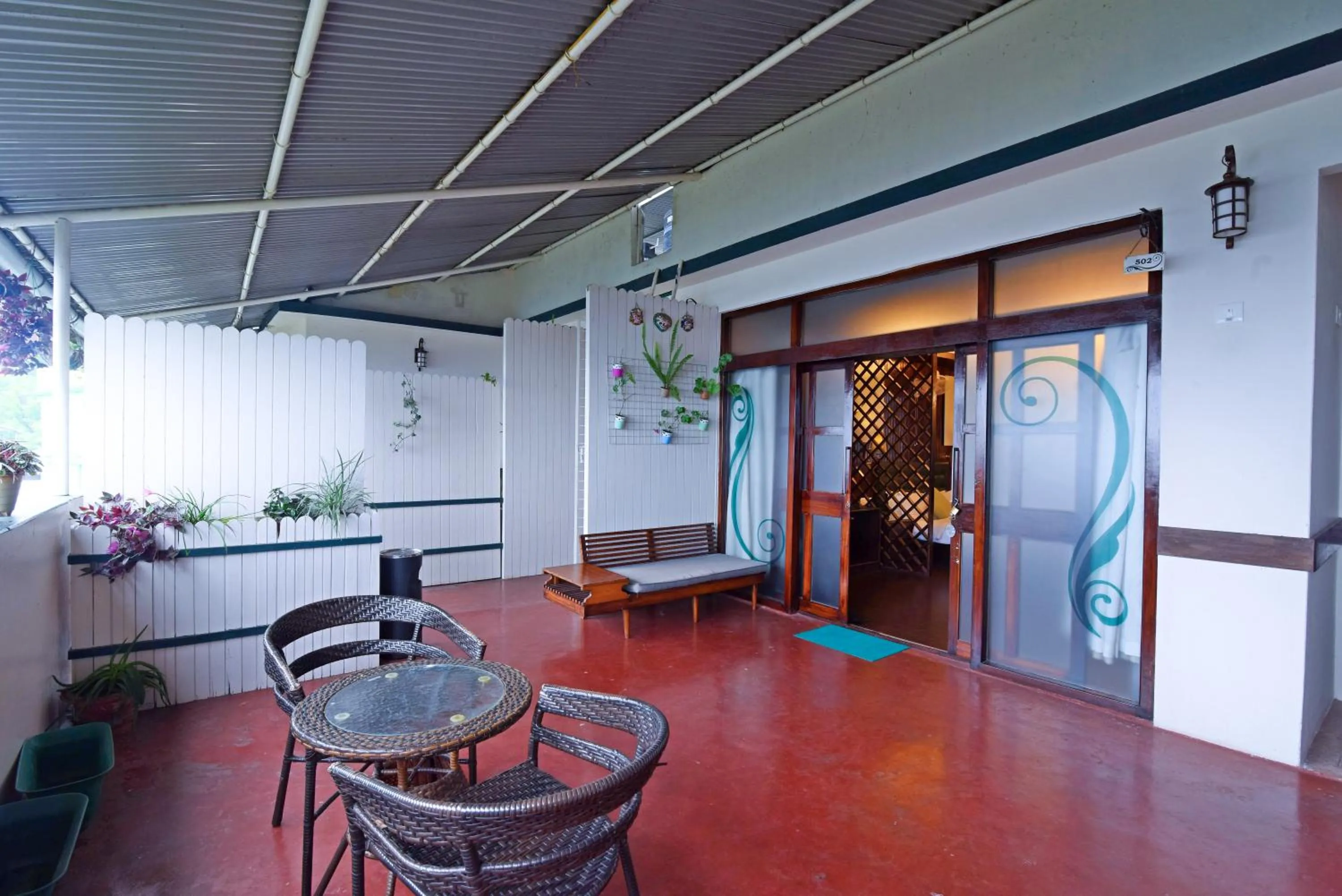 Balcony/Terrace in The Nettle and Fern Hotel Gangtok