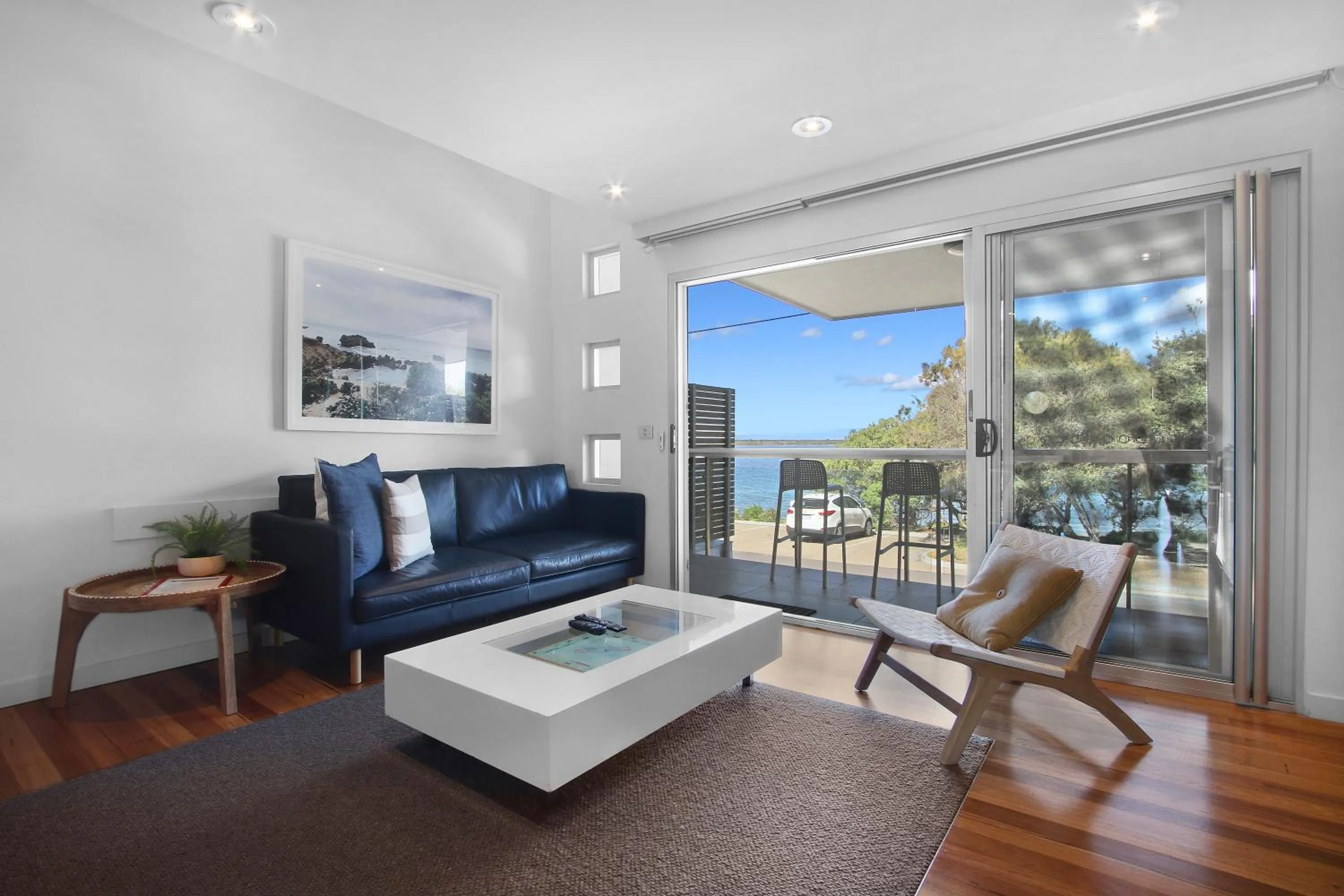 Living room in 5 Knots Metung