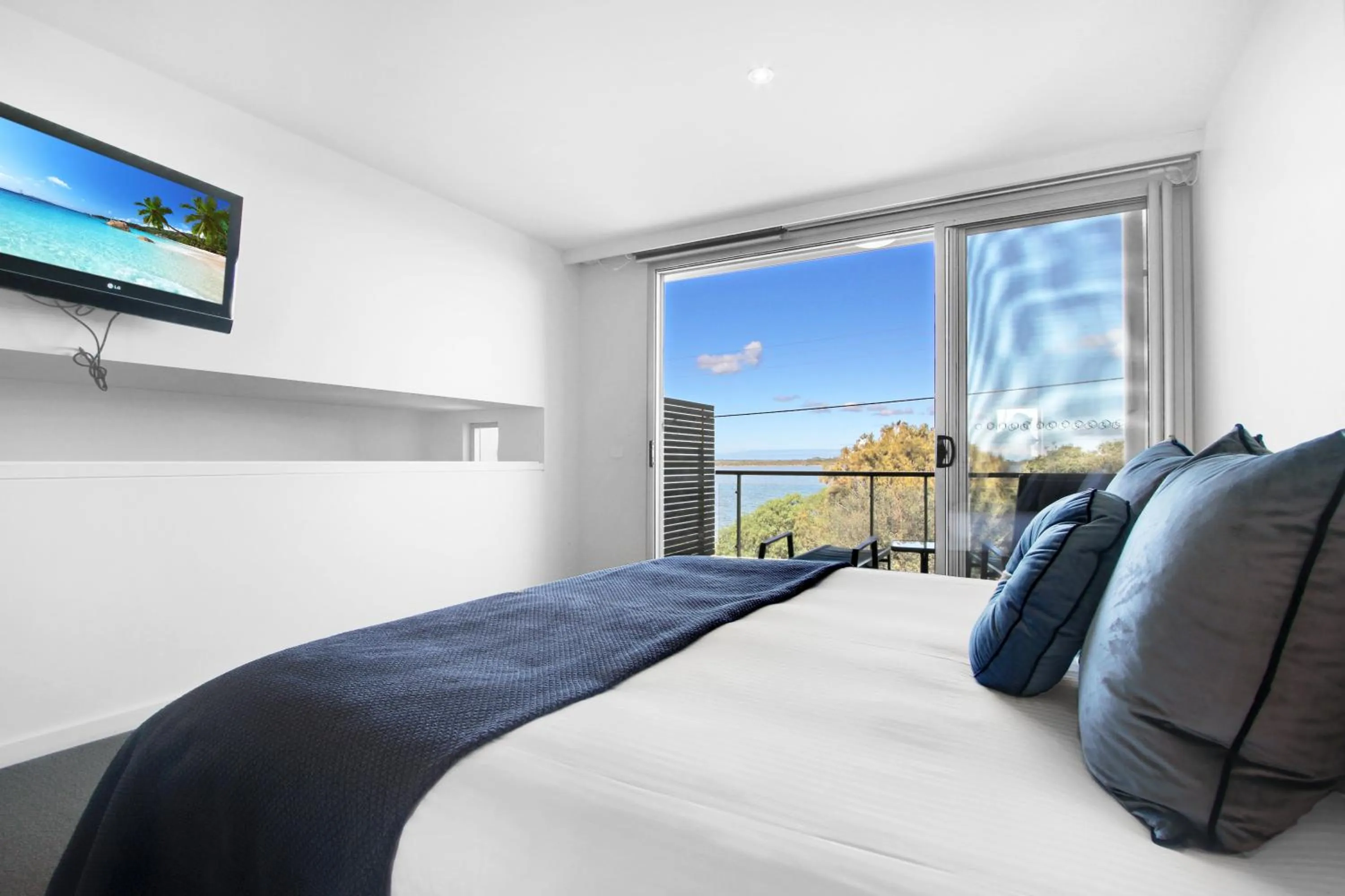 Bedroom, Bed in 5 Knots Metung