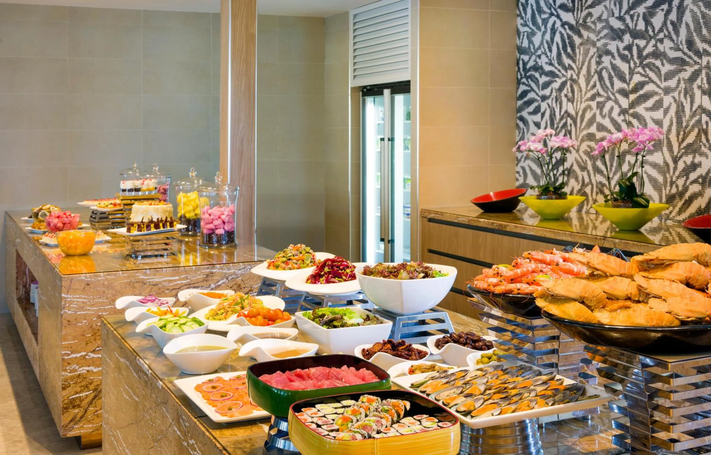 Food close-up in Airways Hotel